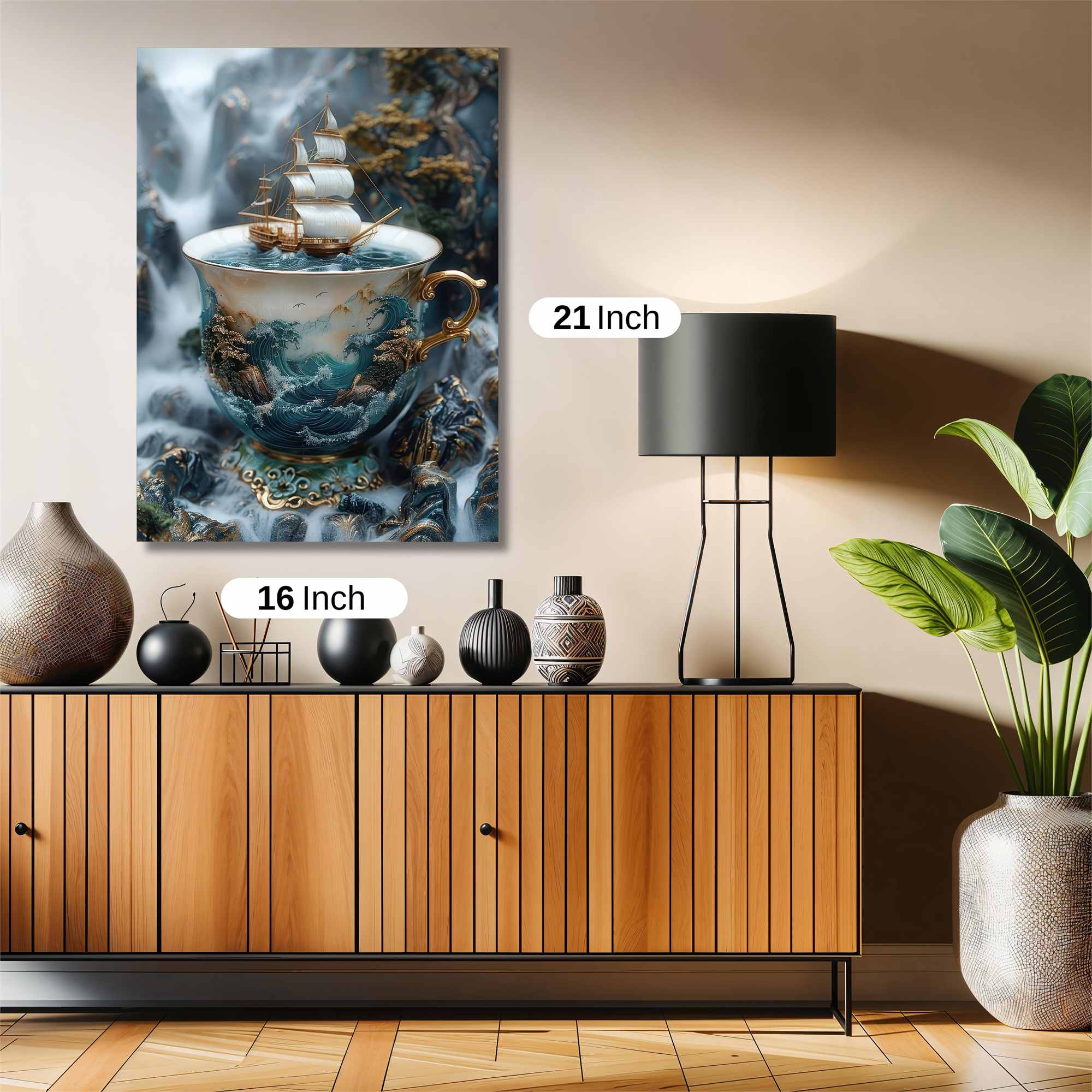 Shipwrecked Serenity Safe Wall Magnetic / M