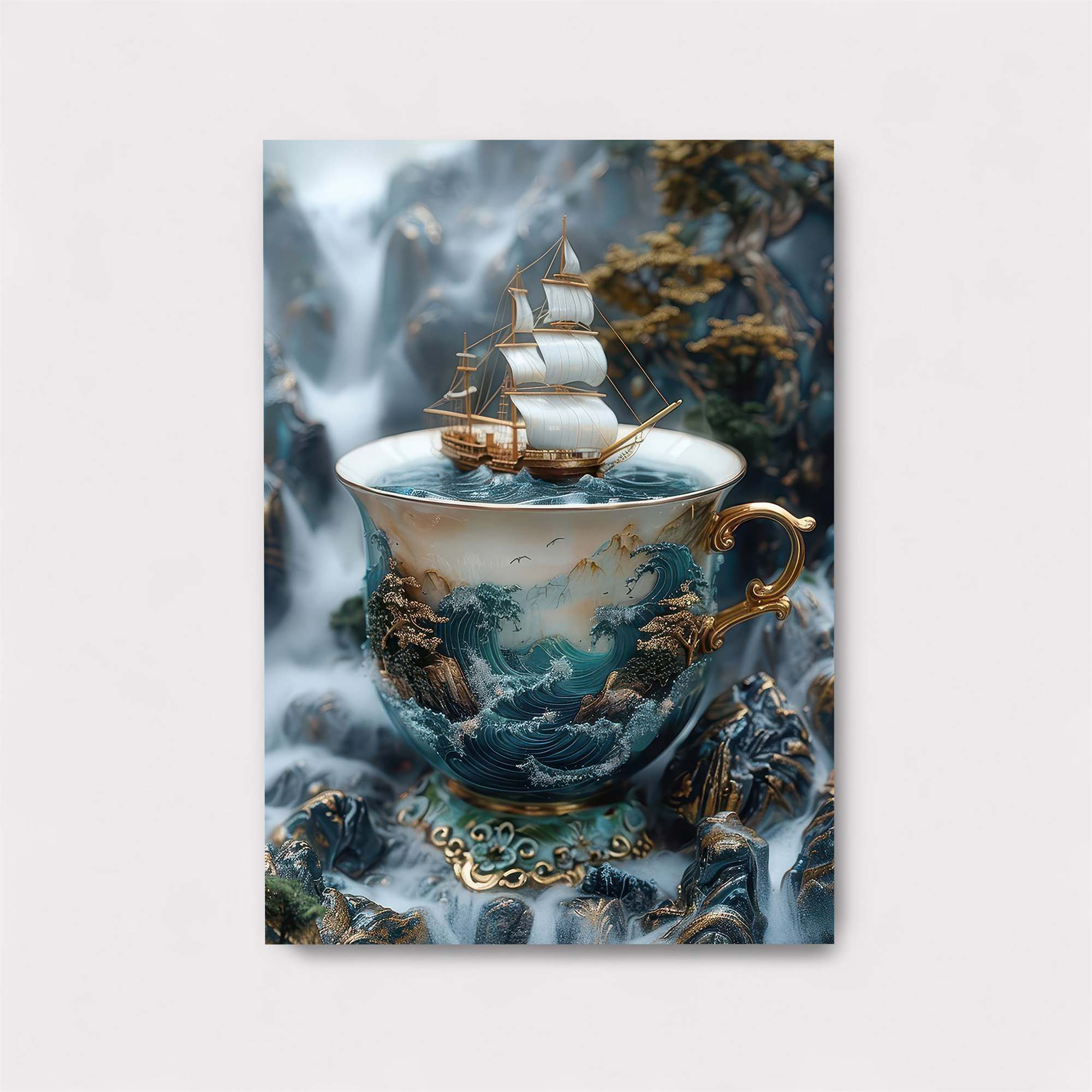 Shipwrecked Serenity Safe Wall Magnetic / M