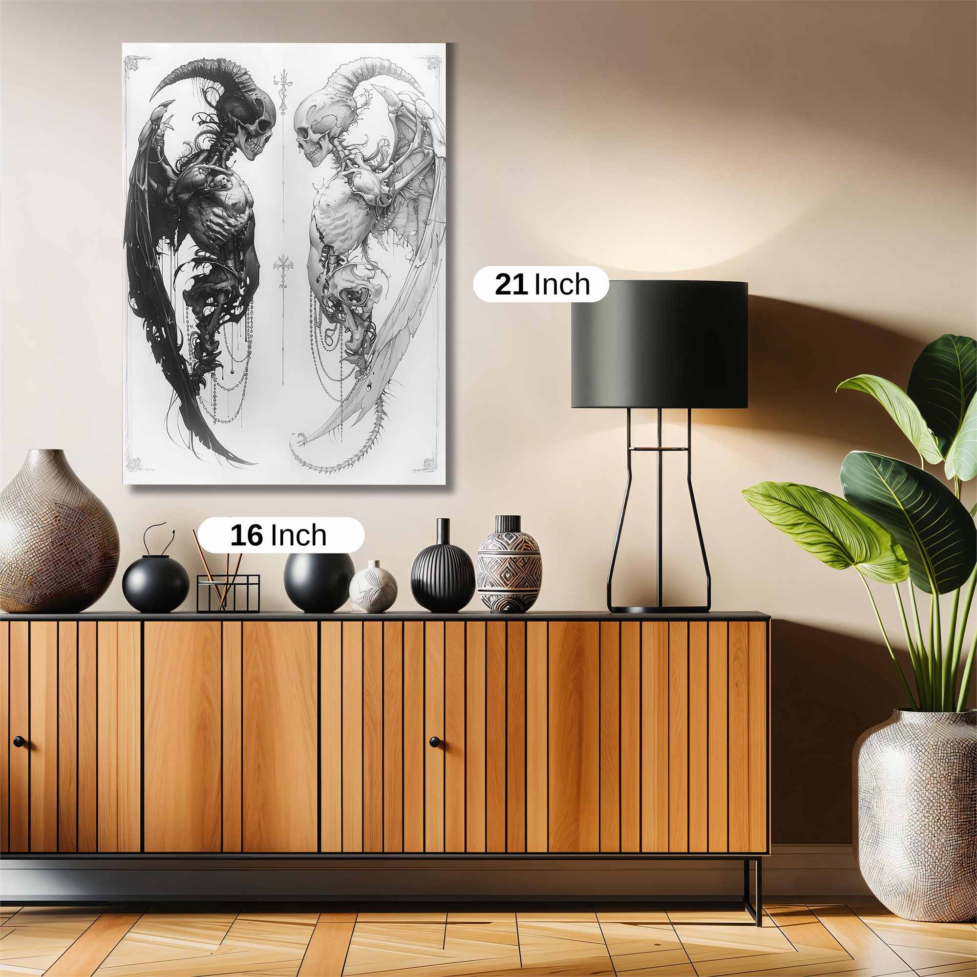 Devil'sWhisper Safe Wall Magnetic / M