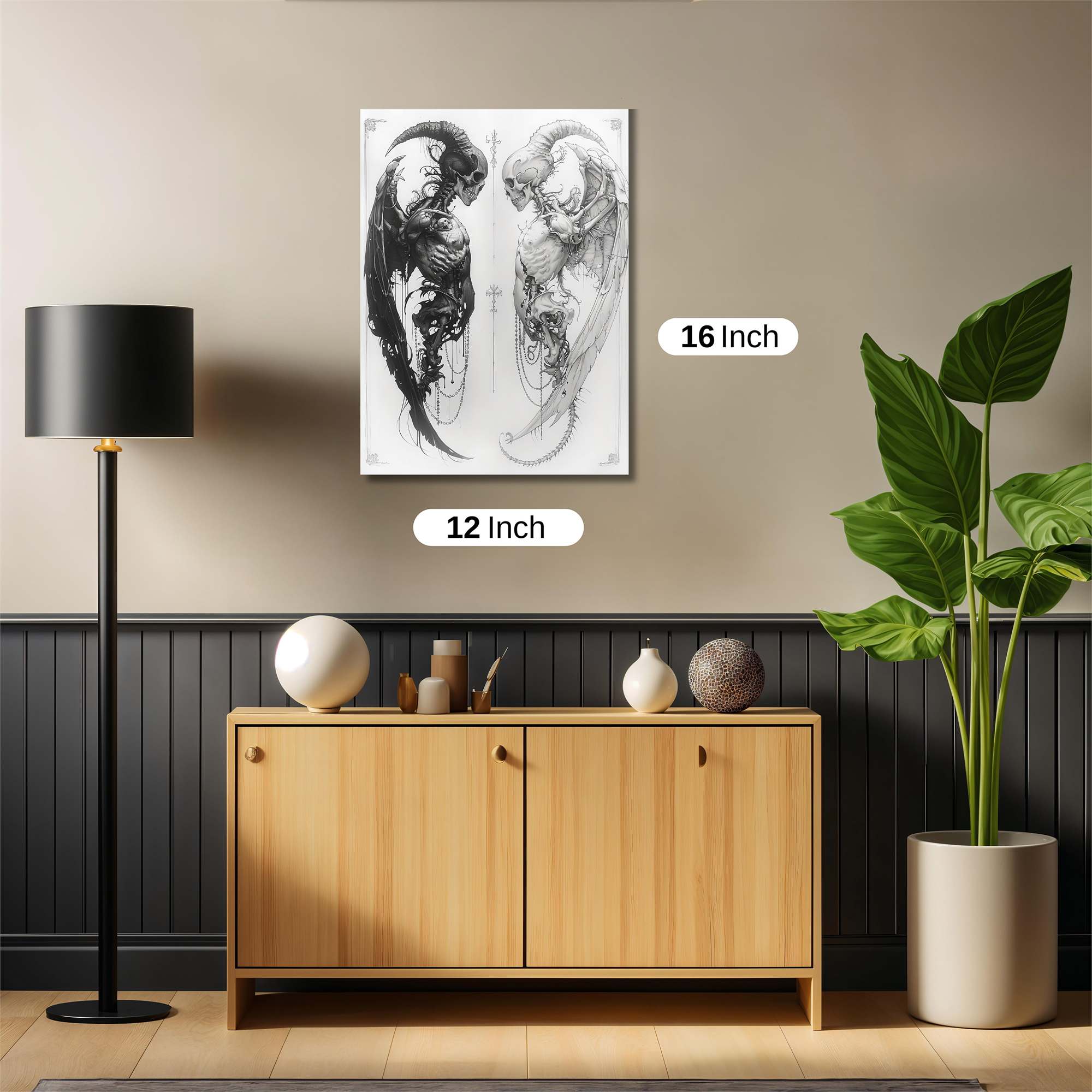 Devil'sWhisper Safe Wall Magnetic / M