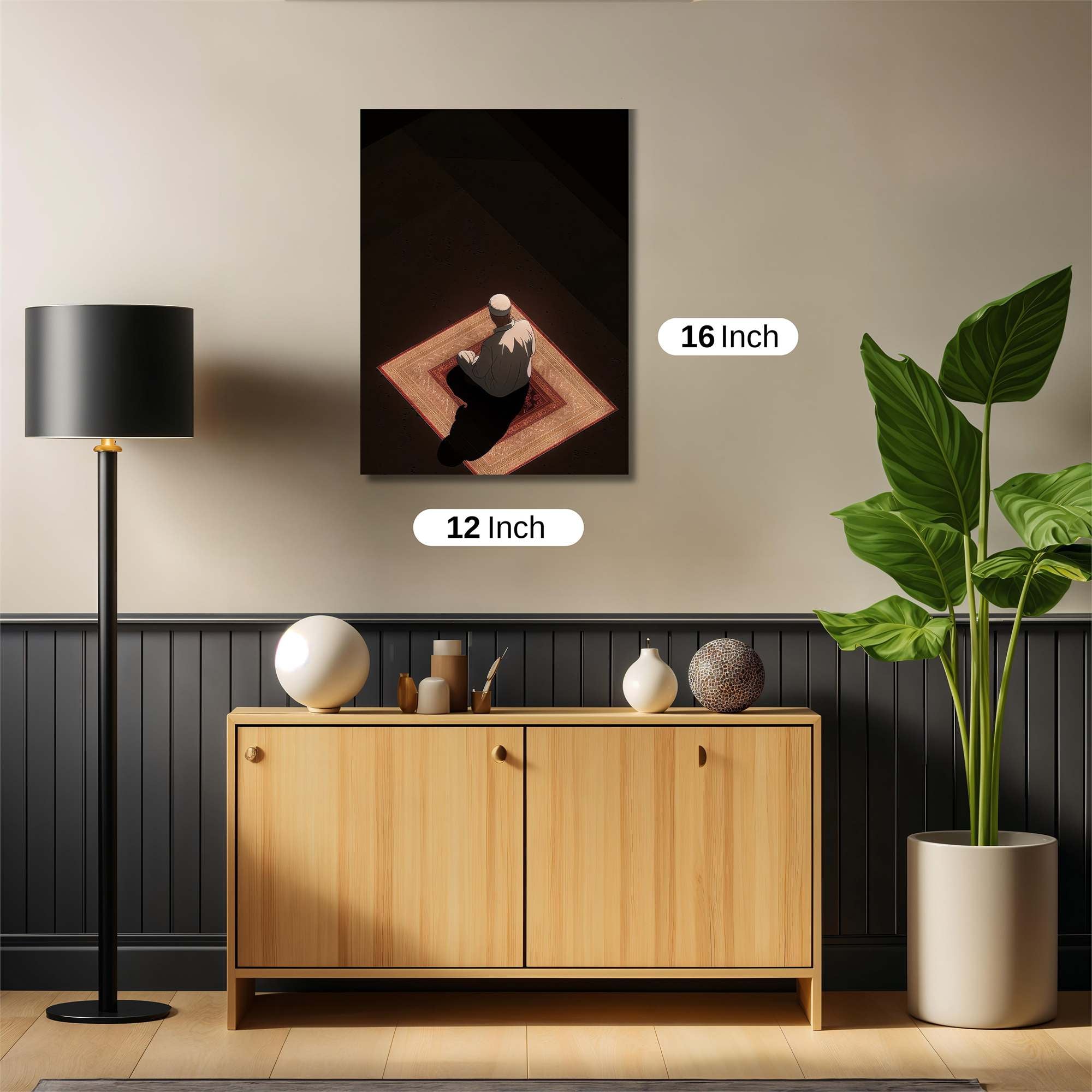 Prayerful Solitude Safe Wall Magnetic / M