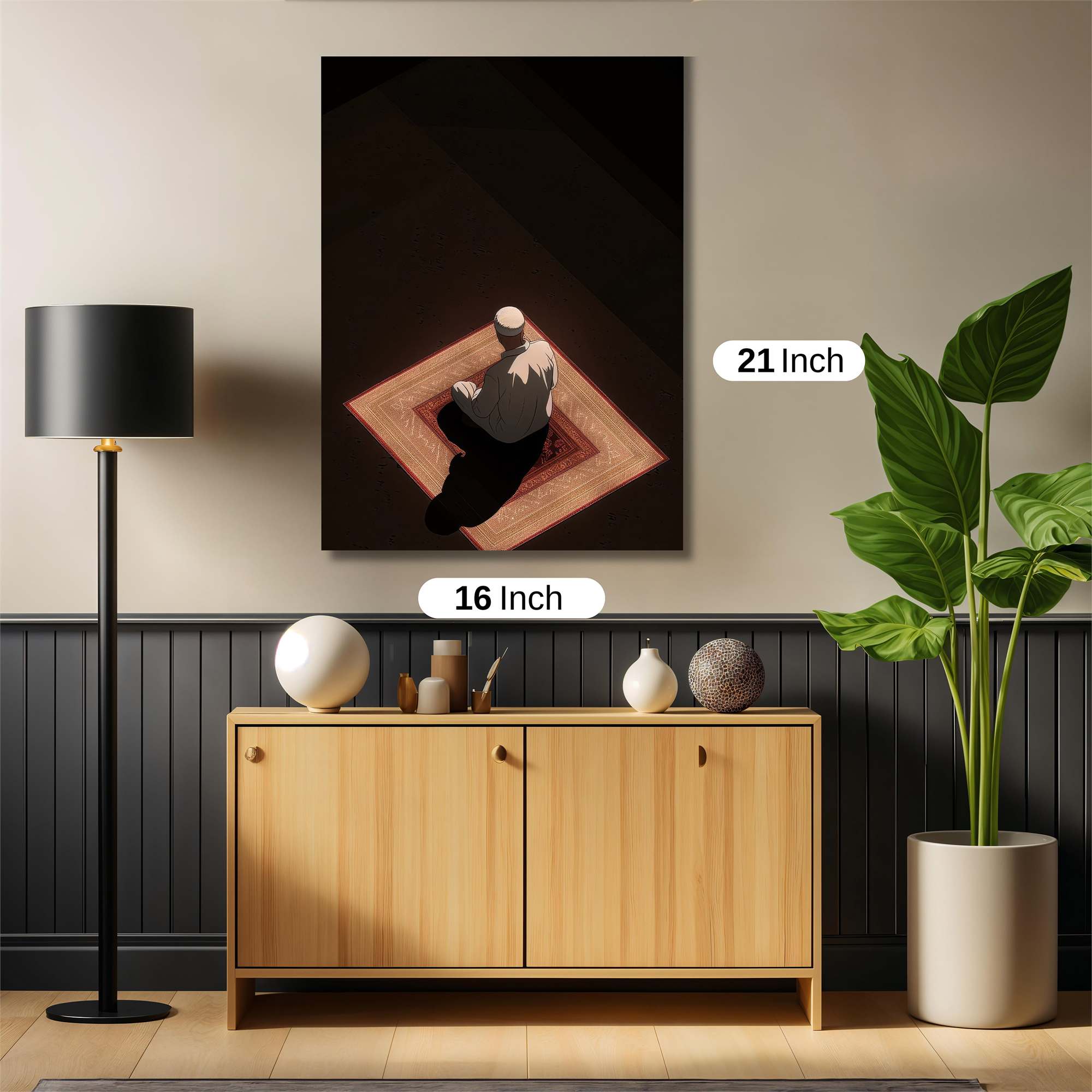 Prayerful Solitude Safe Wall Magnetic / M