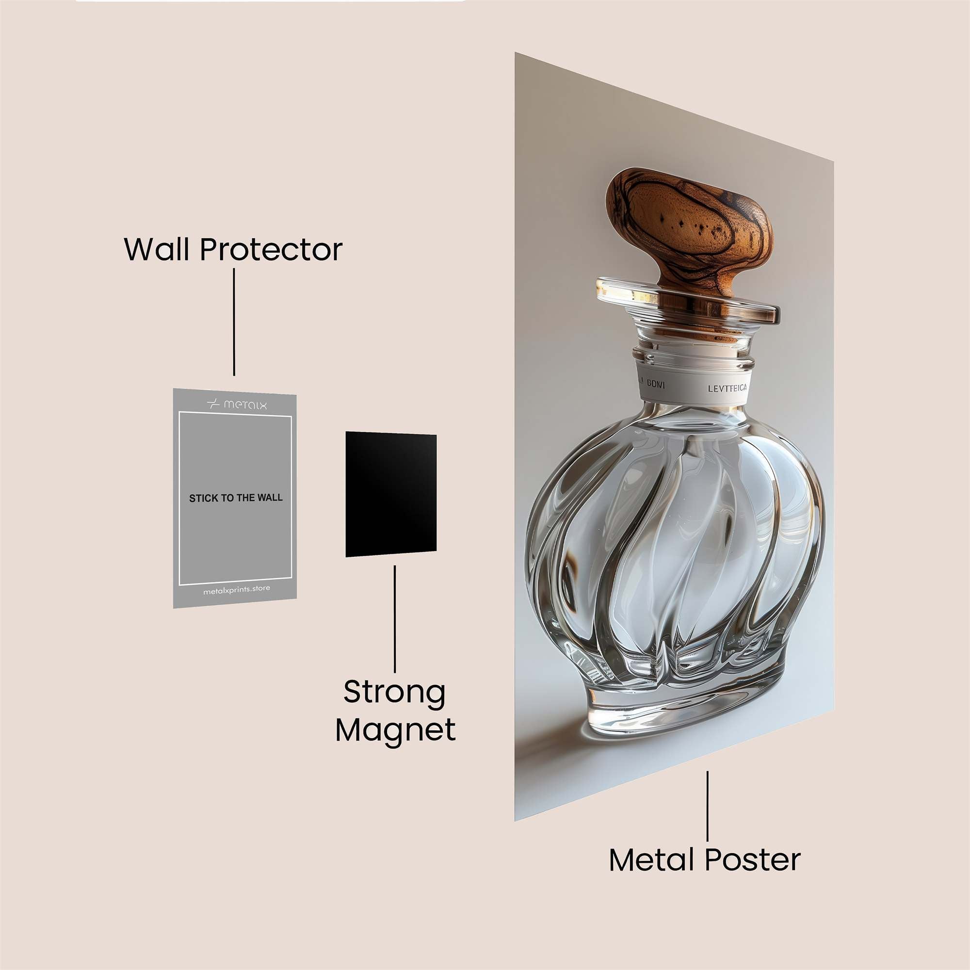 Elixir Whimsy Safe Wall Magnetic / M