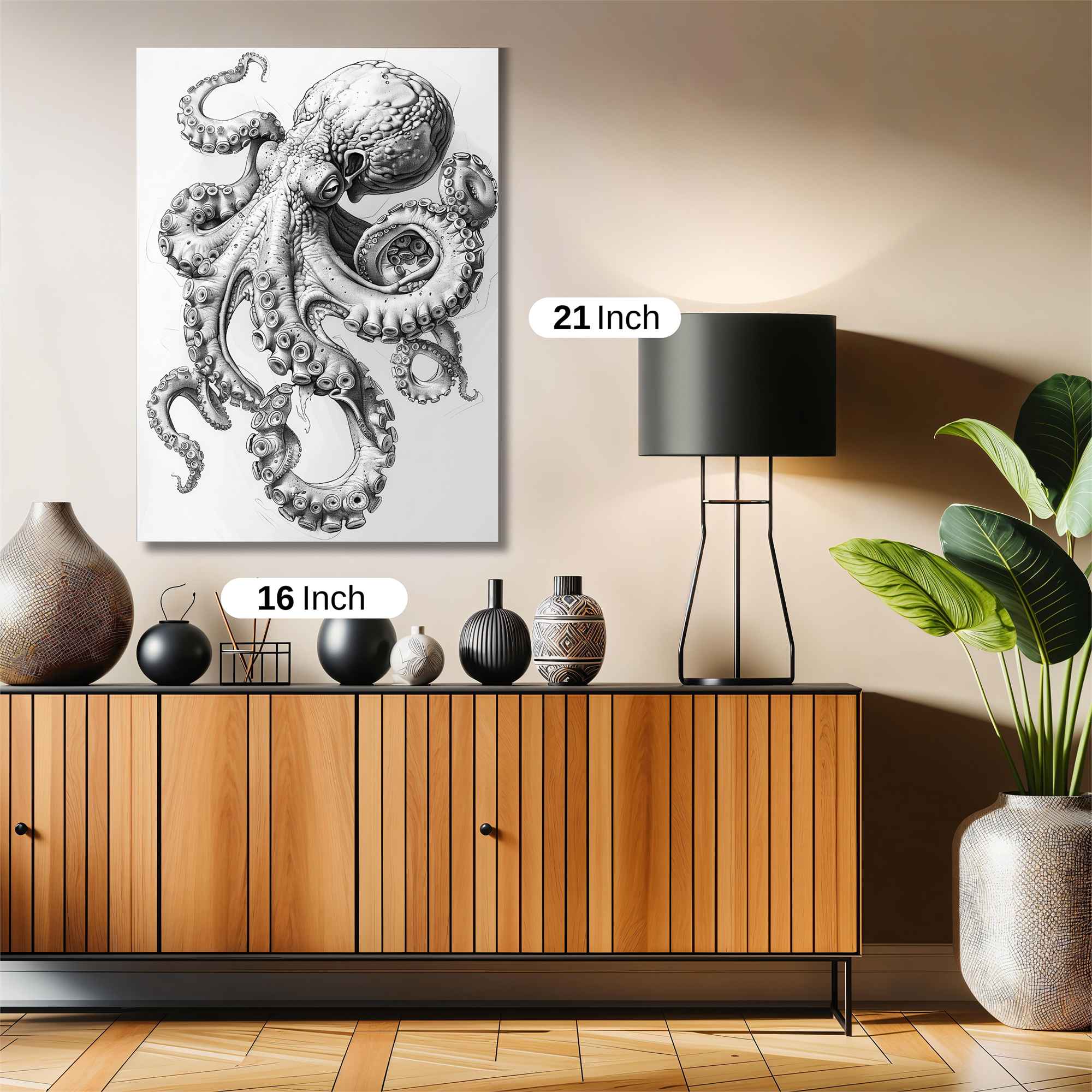 Octopus Enigma Safe Wall Magnetic / M