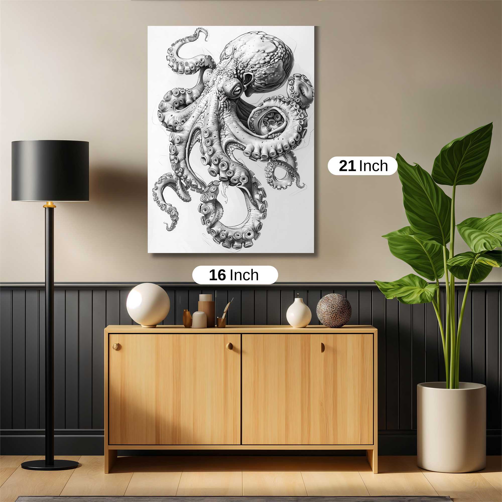 Octopus Enigma Safe Wall Magnetic / M