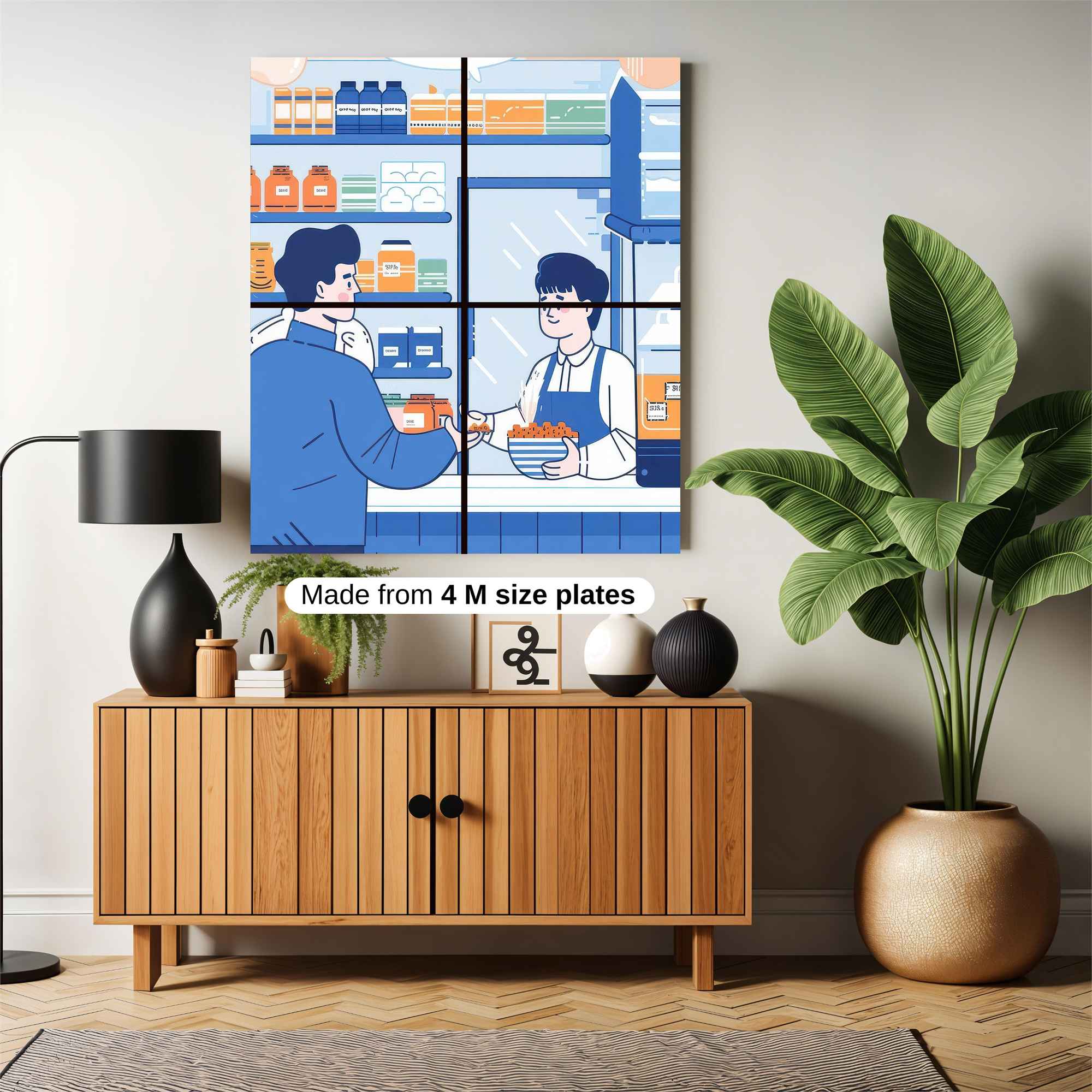 Market Cheer Safe Wall Magnetic / M