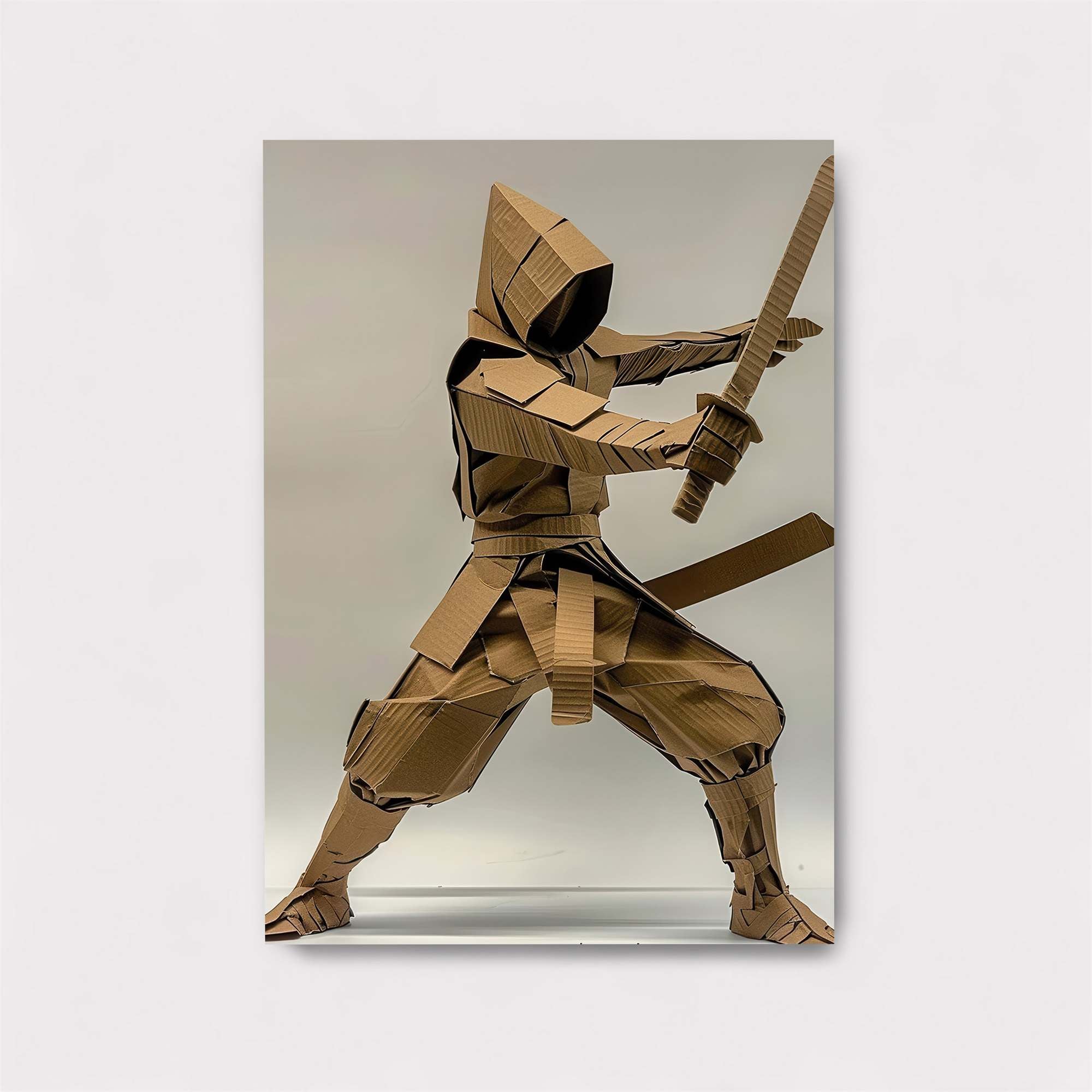 Cardboard Ninja Safe Wall Magnetic / M