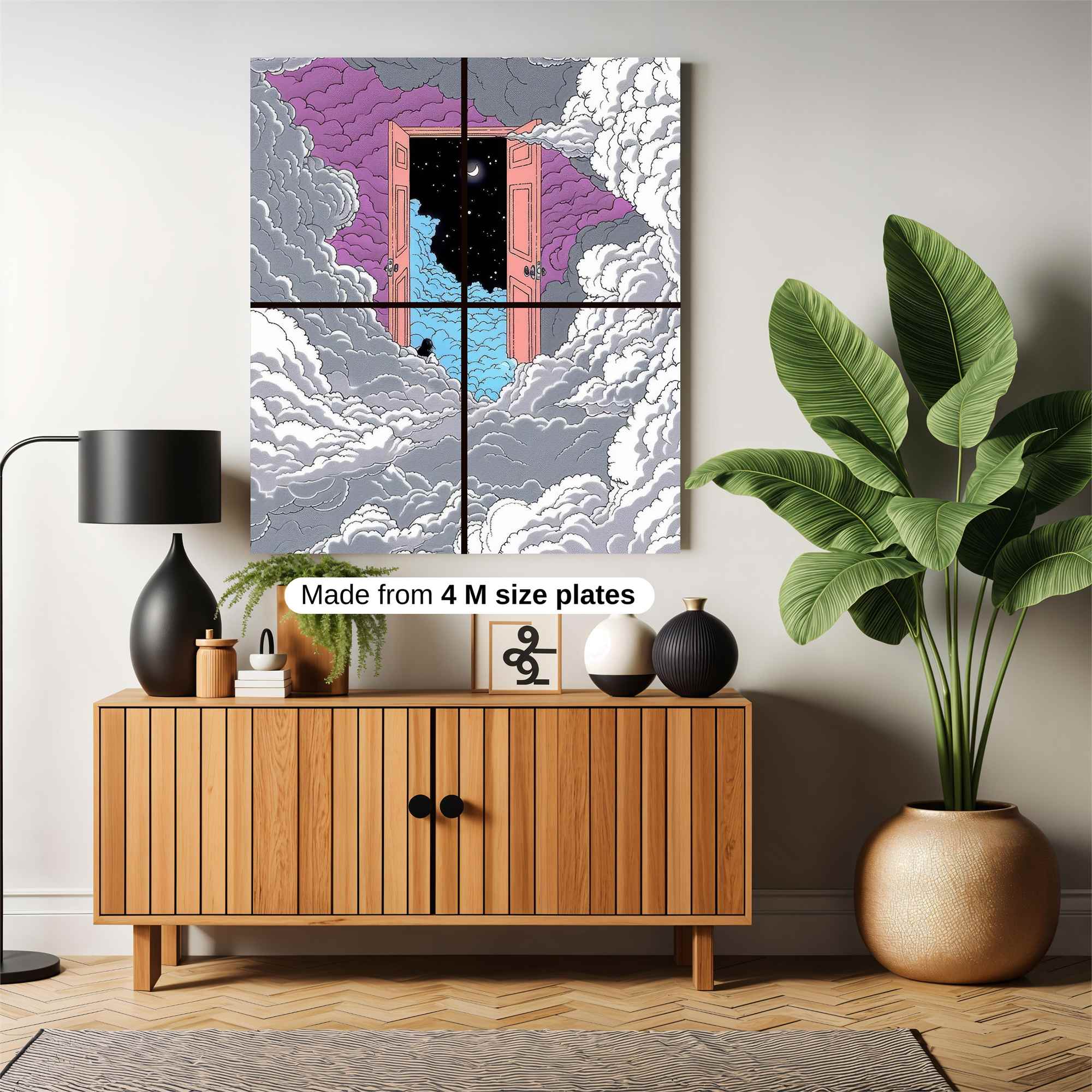 Cosmic Serenity Safe Wall Magnetic / M