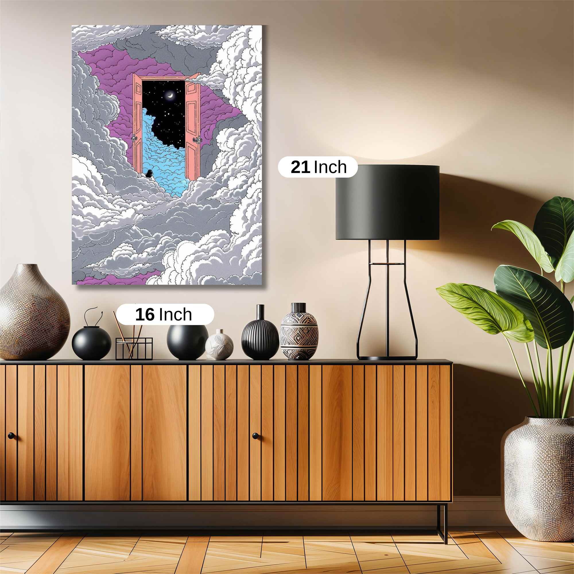 Cosmic Serenity Safe Wall Magnetic / M