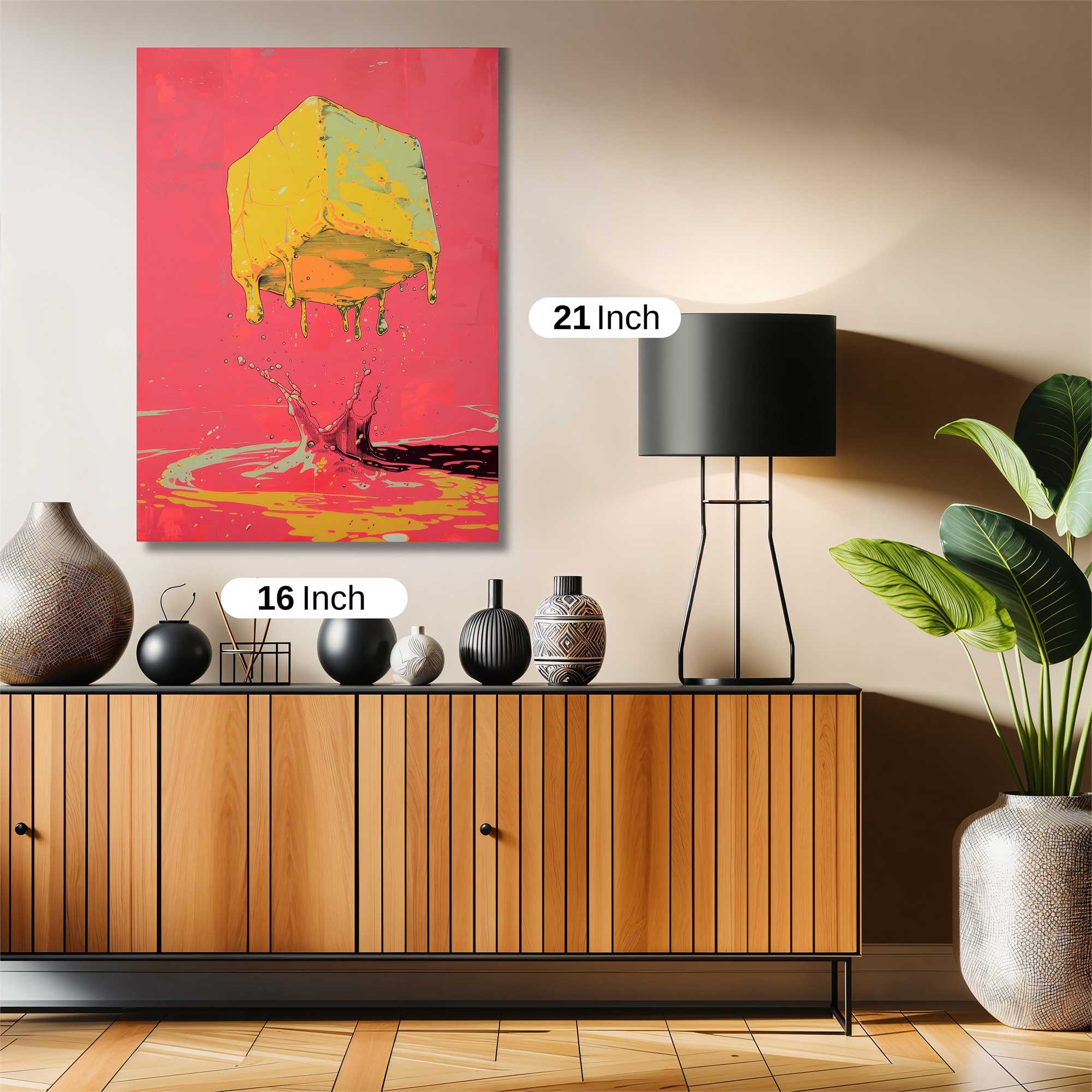 Cube Drips Safe Wall Magnetic / M