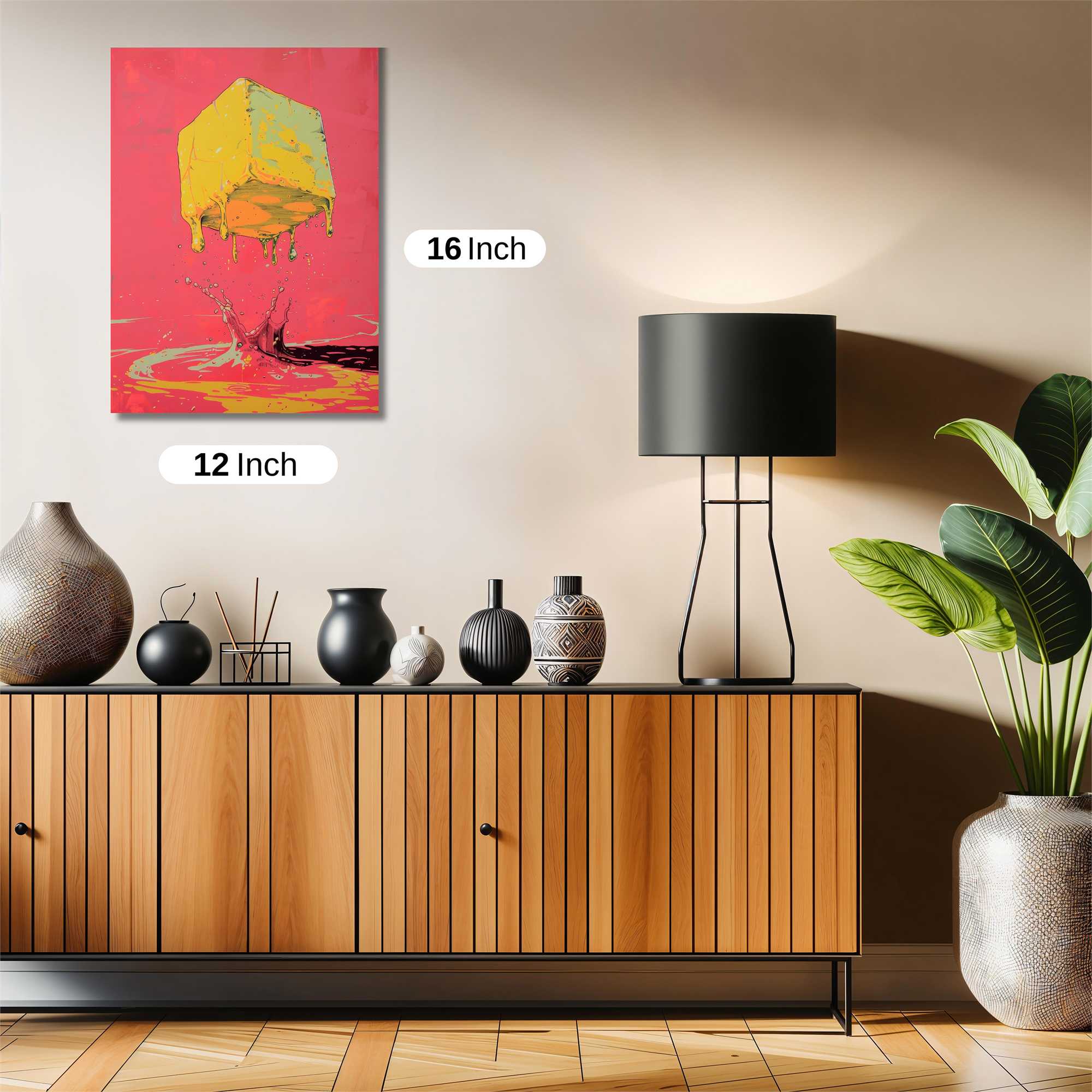 Cube Drips Safe Wall Magnetic / M