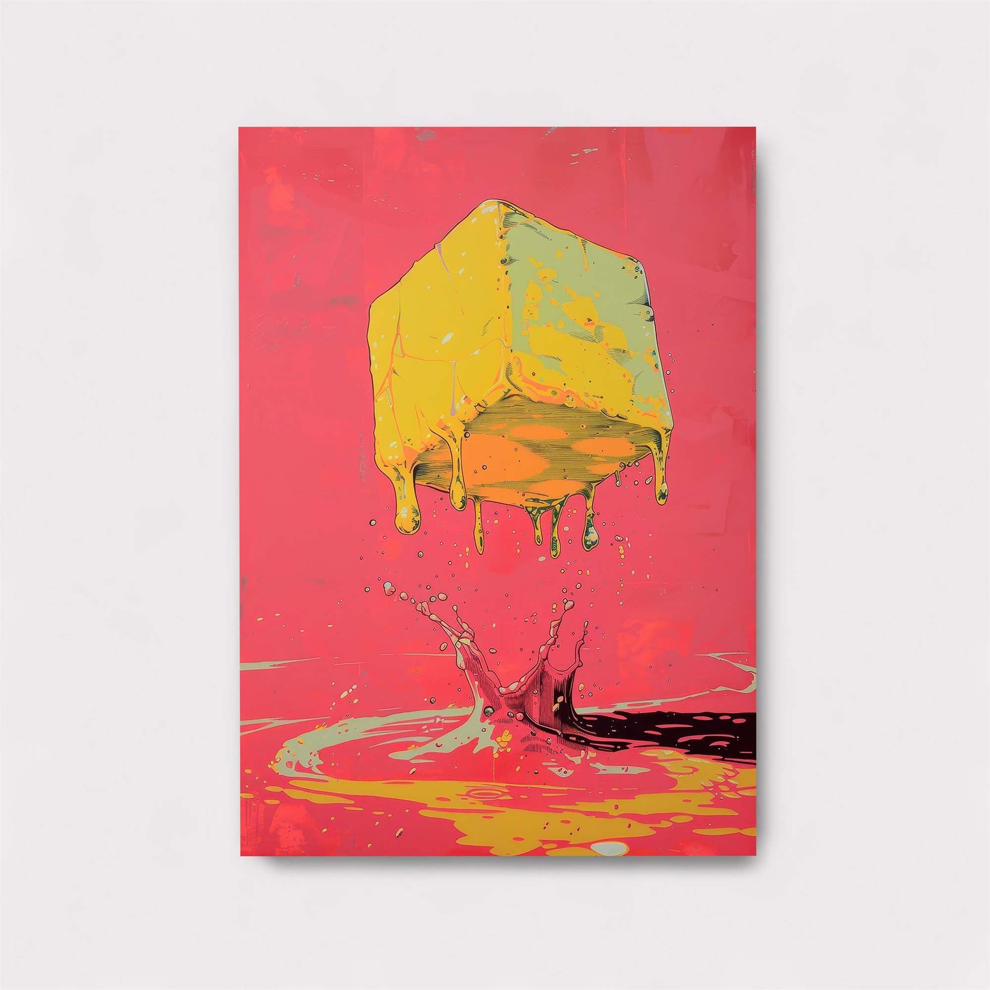 Cube Drips Safe Wall Magnetic / M