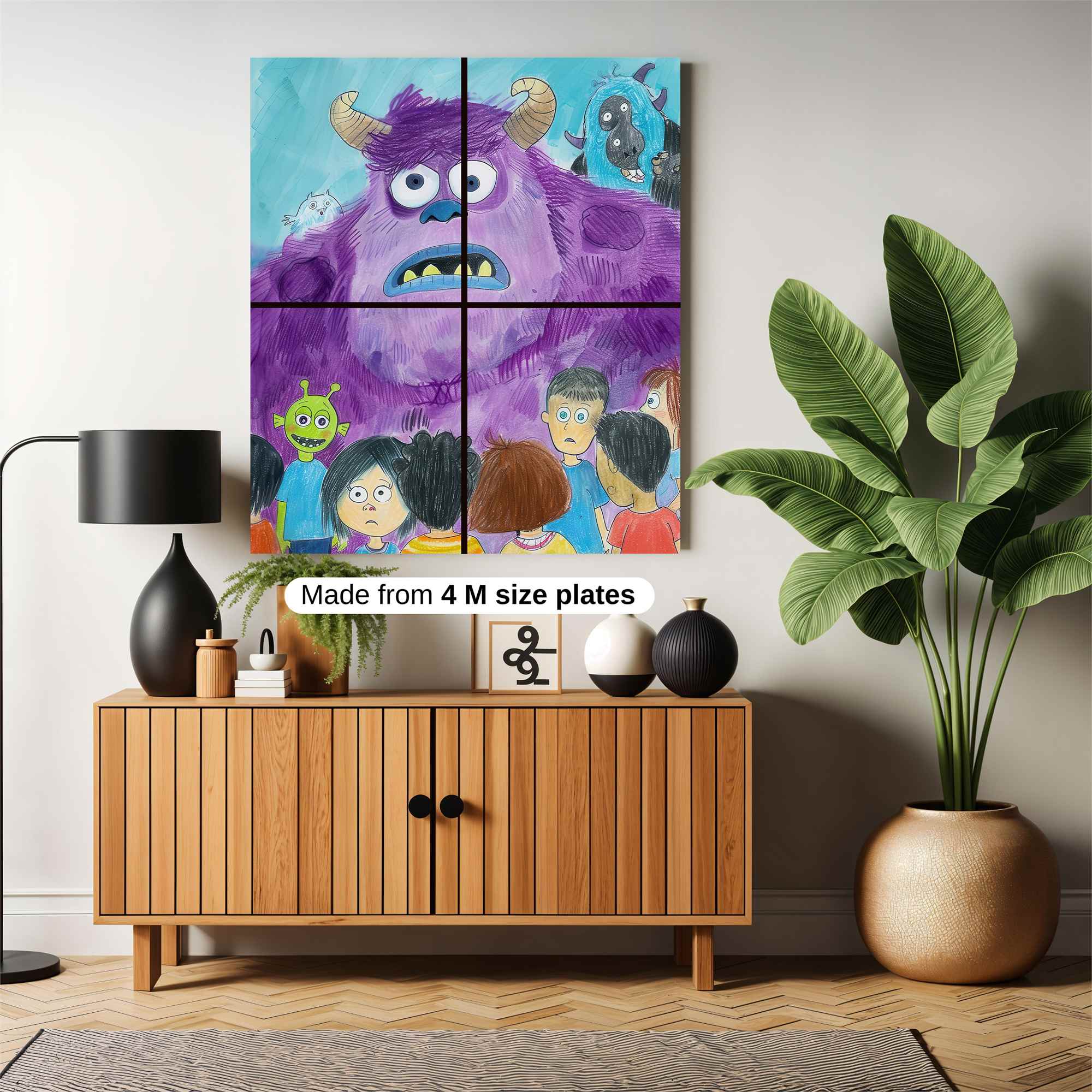 Sulley Surprise Safe Wall Magnetic / M