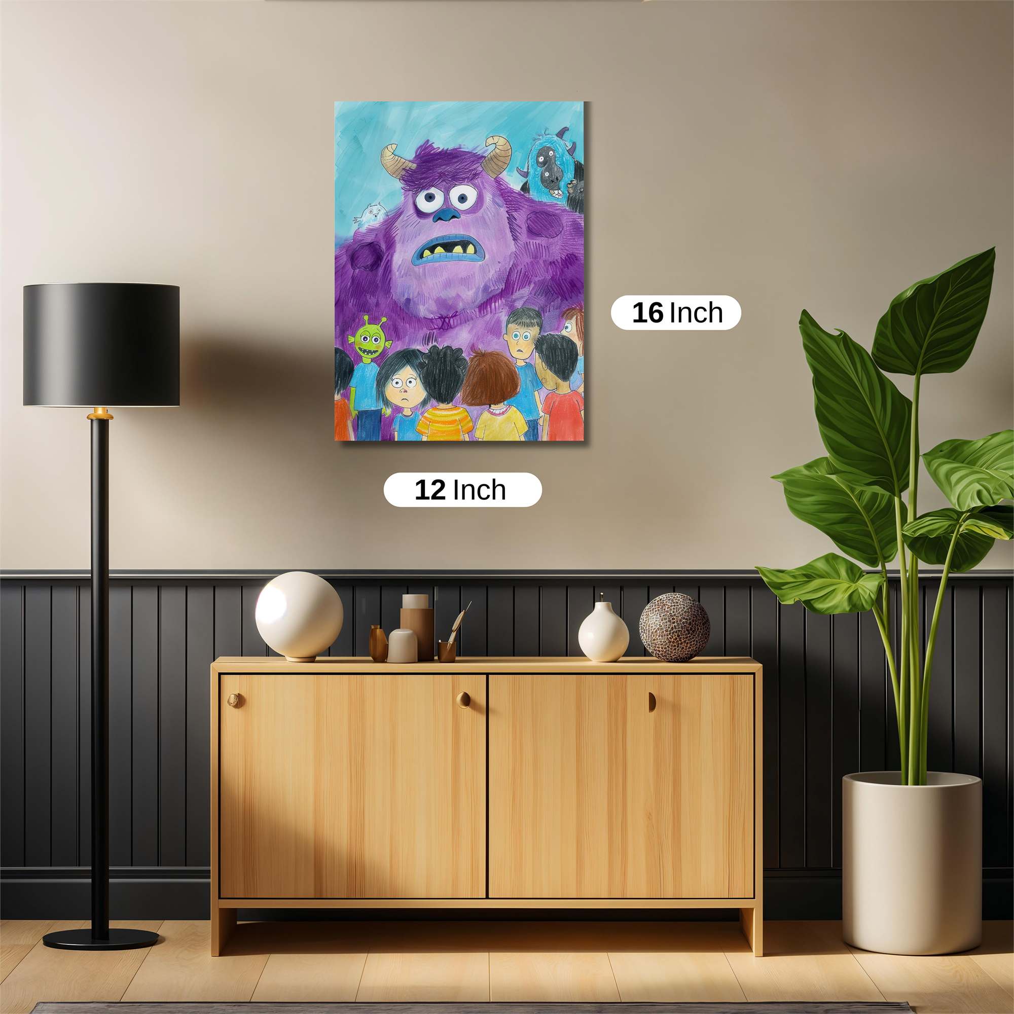 Sulley Surprise Safe Wall Magnetic / M