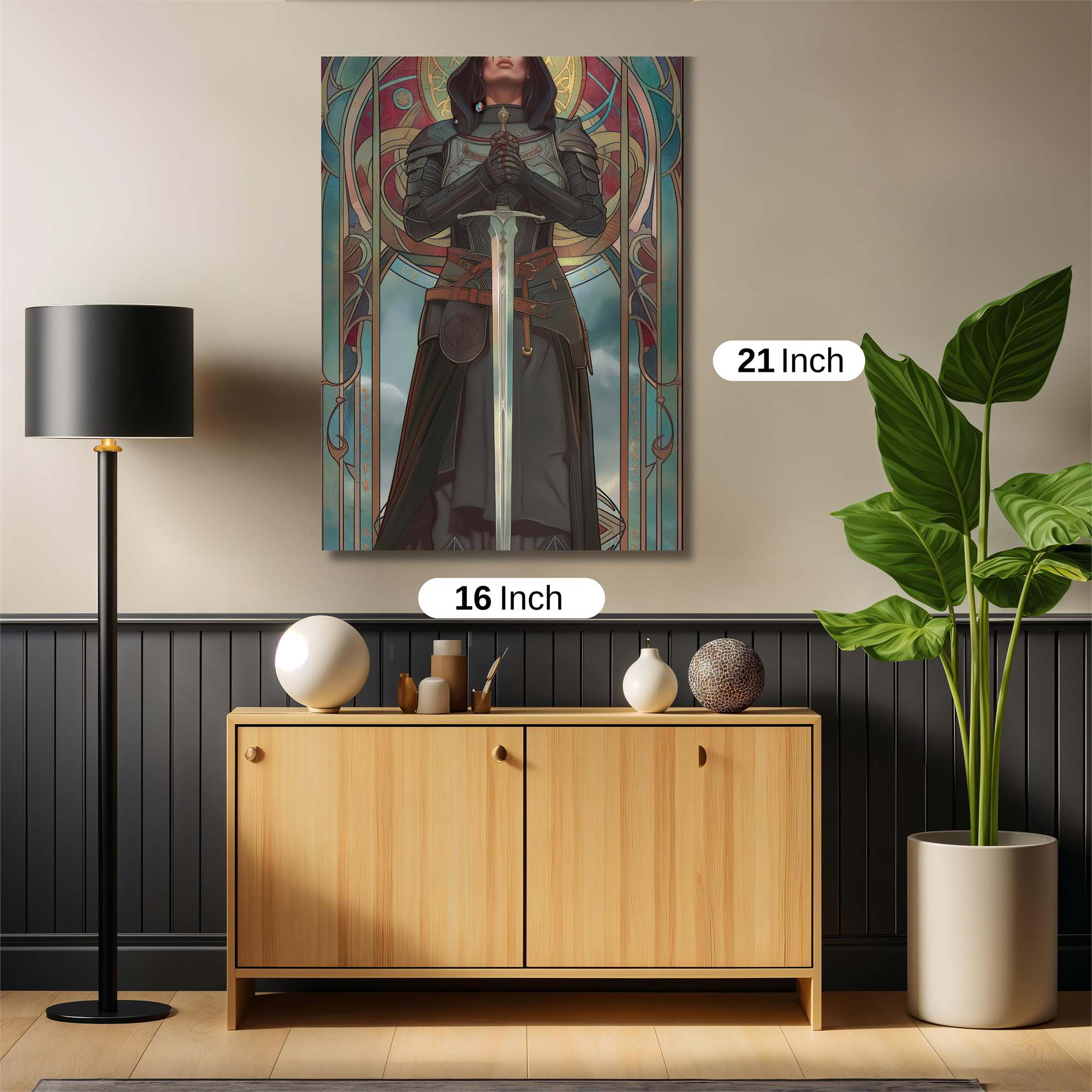 Knightly Reverence Safe Wall Magnetic / M