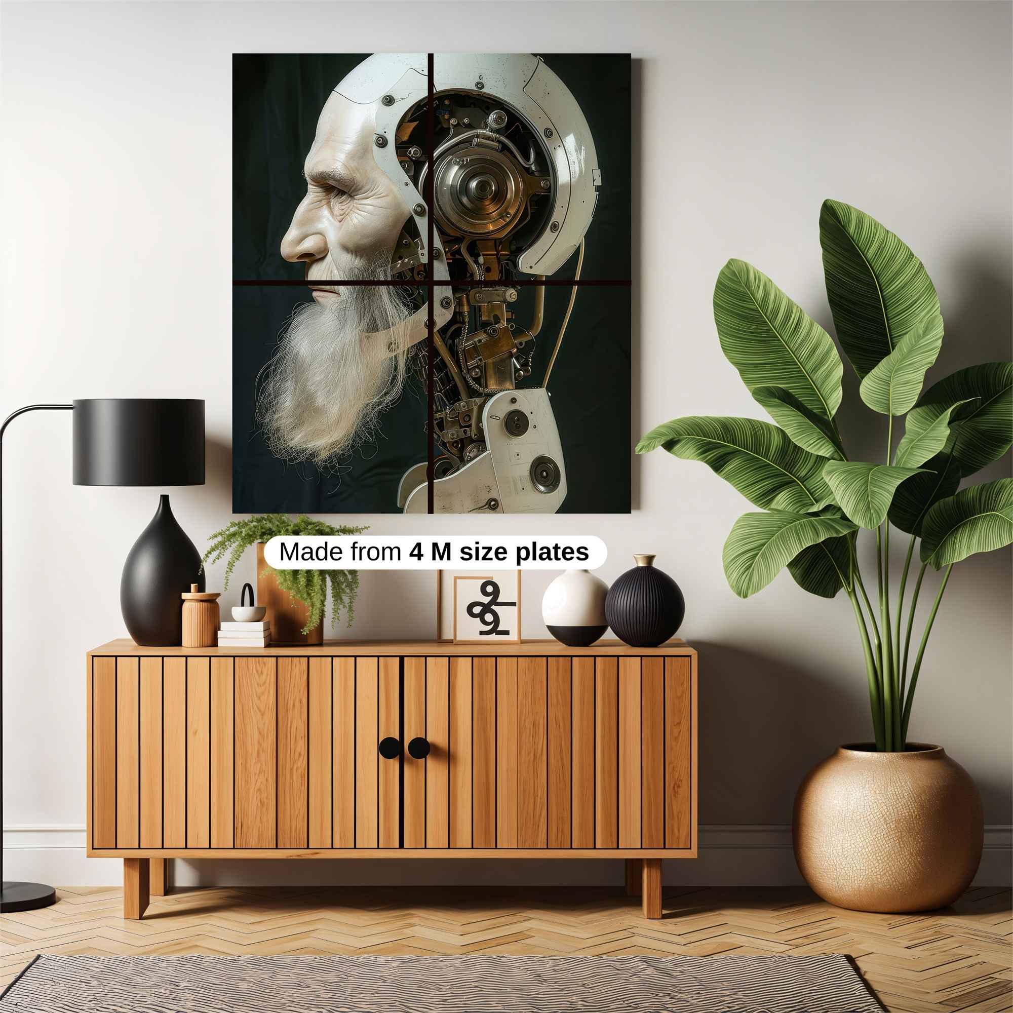 Socrates Steampunk Safe Wall Magnetic / M