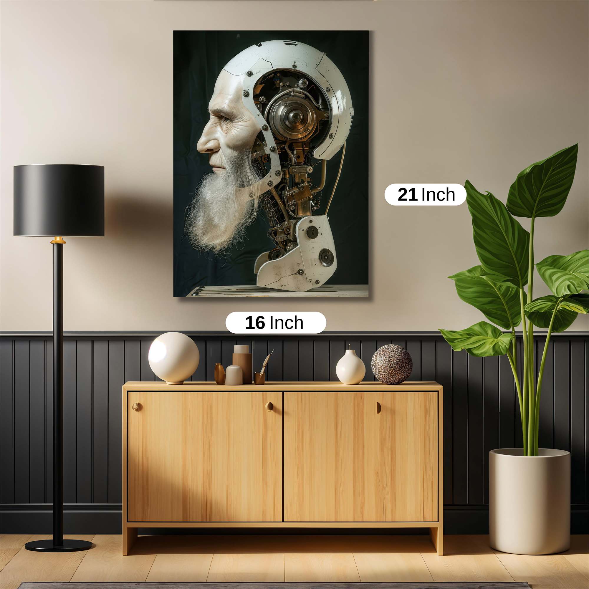 Socrates Steampunk Safe Wall Magnetic / M