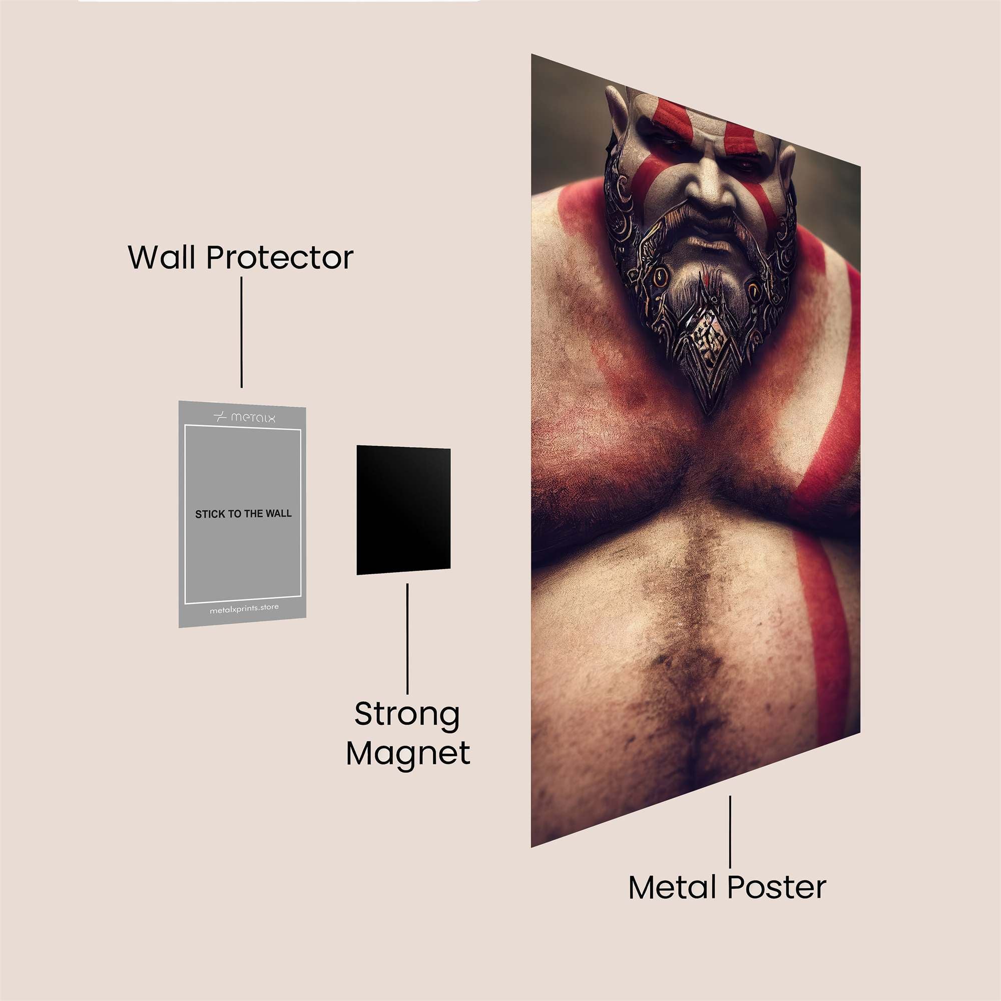 Kratos Resolute Safe Wall Magnetic / M