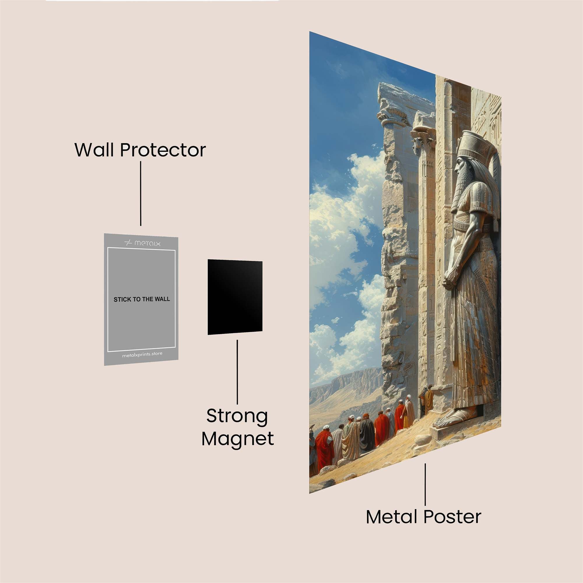 Ramses Serene Safe Wall Magnetic / M