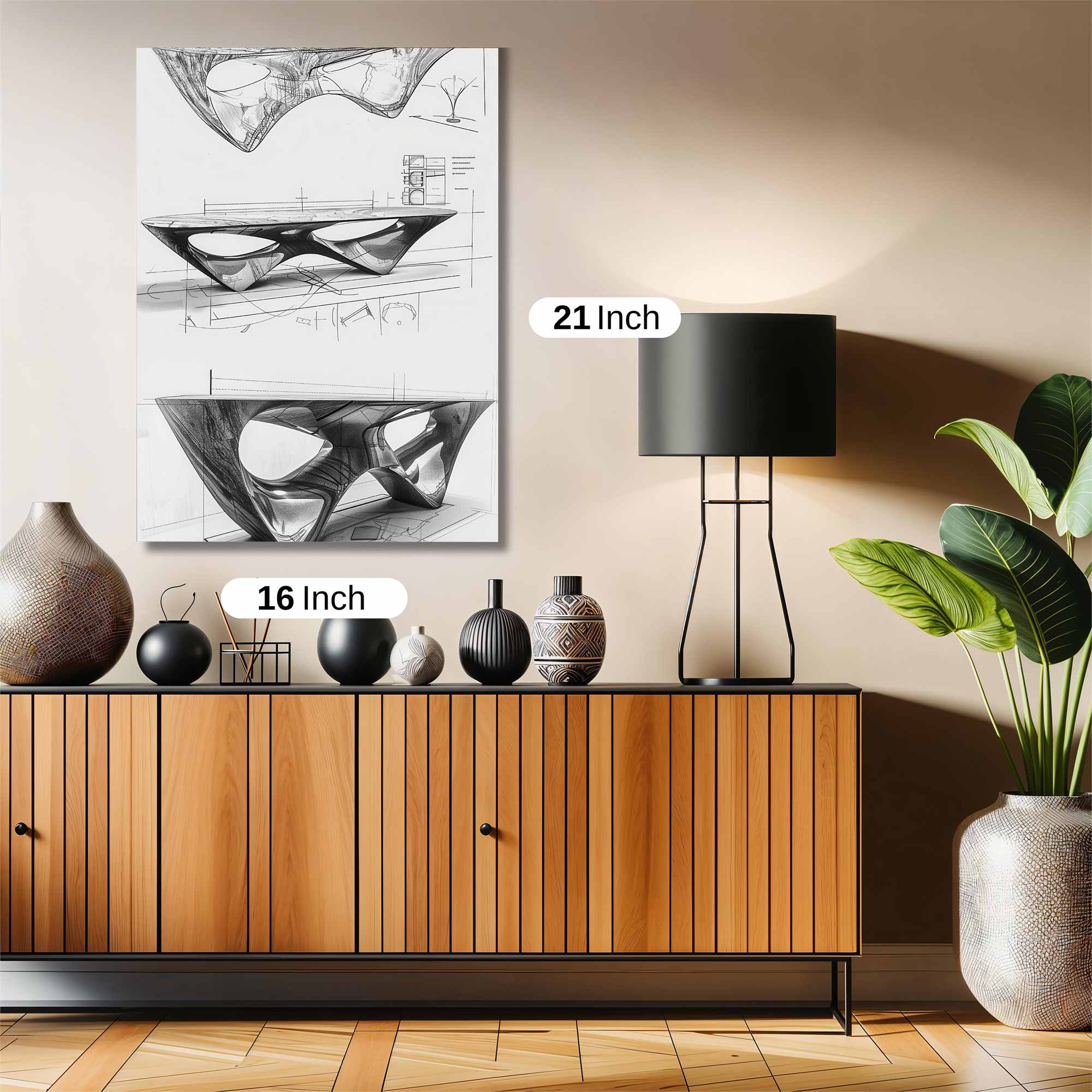 Fluid Elegance Safe Wall Magnetic / M