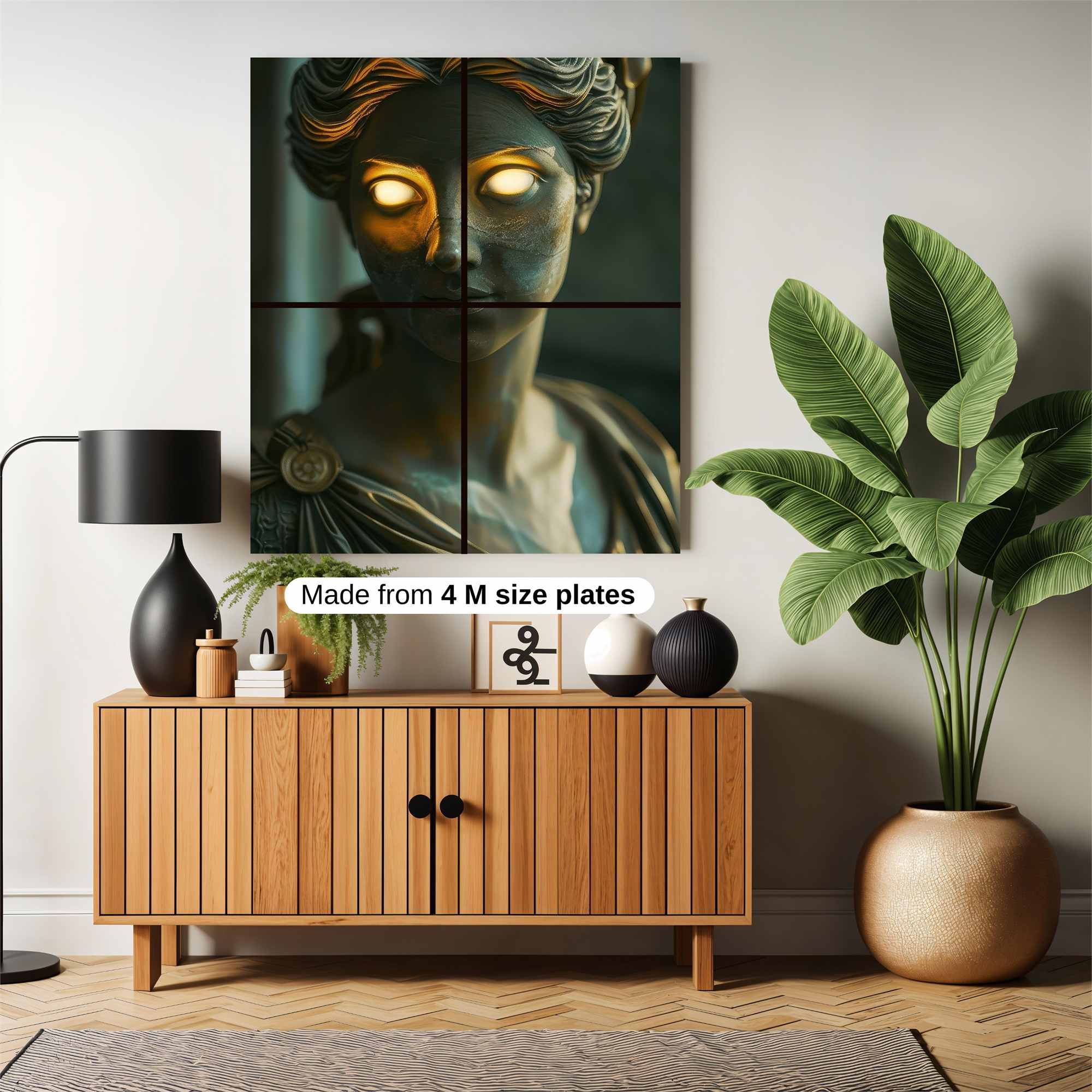 Statue Eerie Safe Wall Magnetic / M