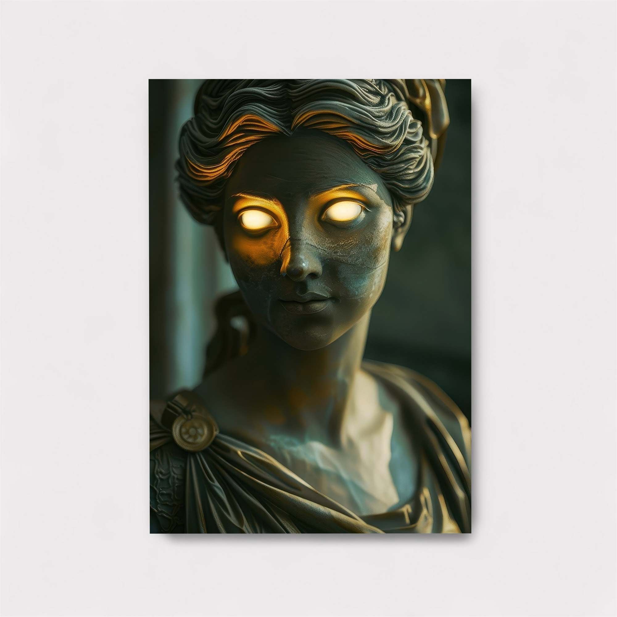 Statue Eerie Safe Wall Magnetic / M