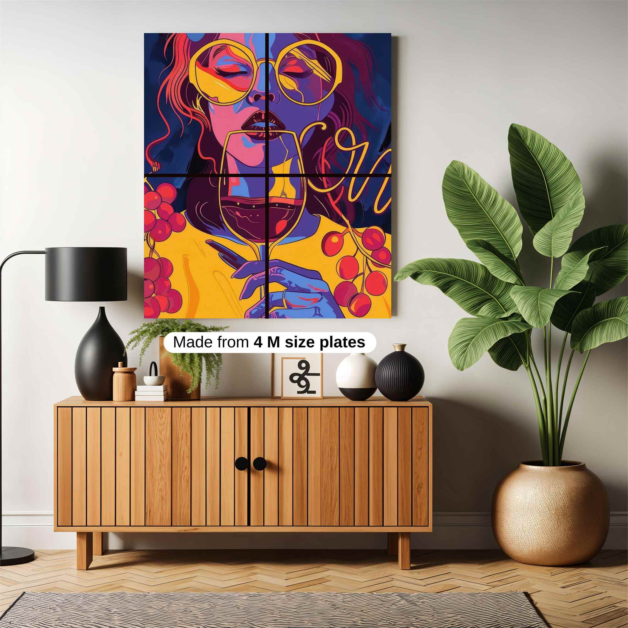 Wine Bliss Safe Wall Magnetic / M