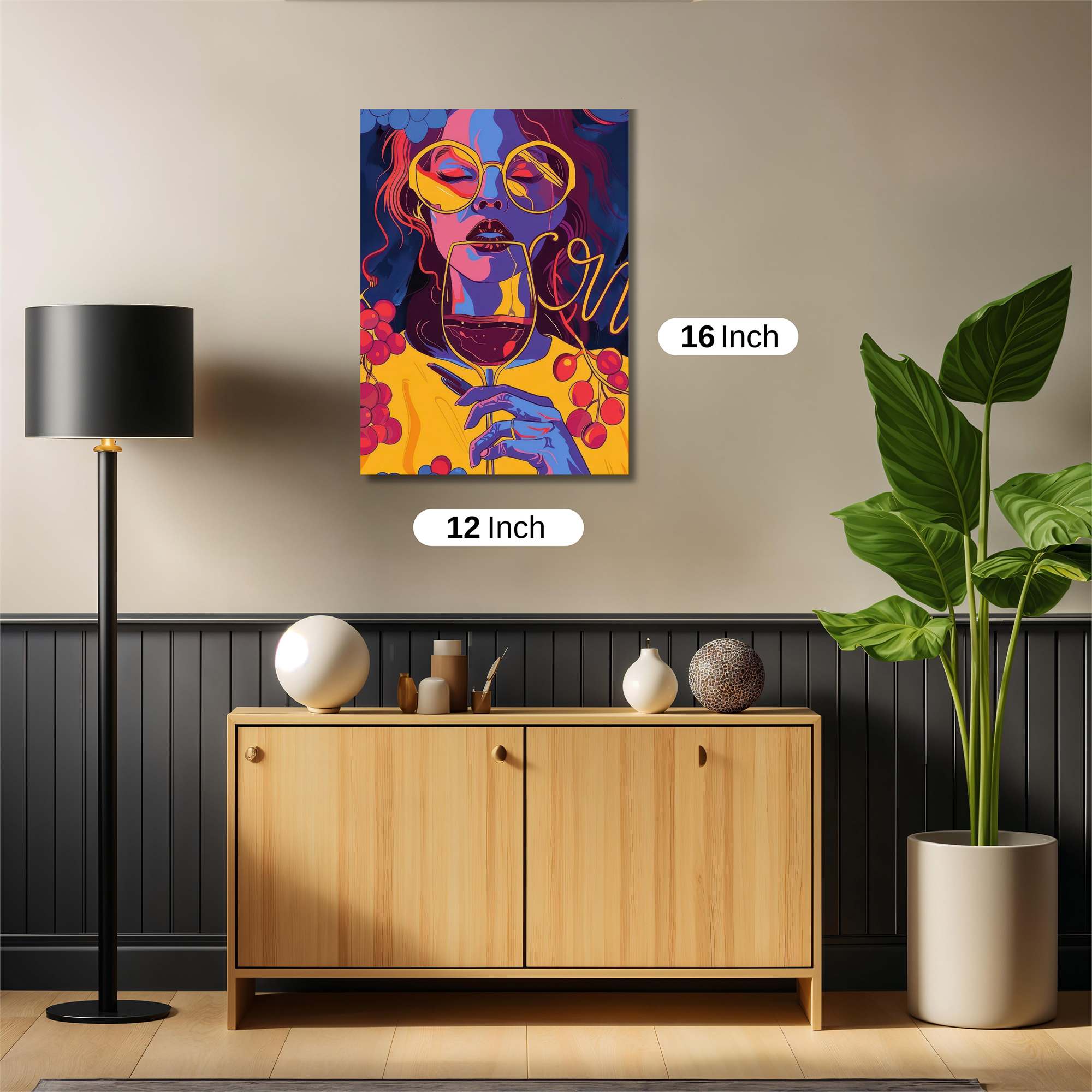 Wine Bliss Safe Wall Magnetic / M