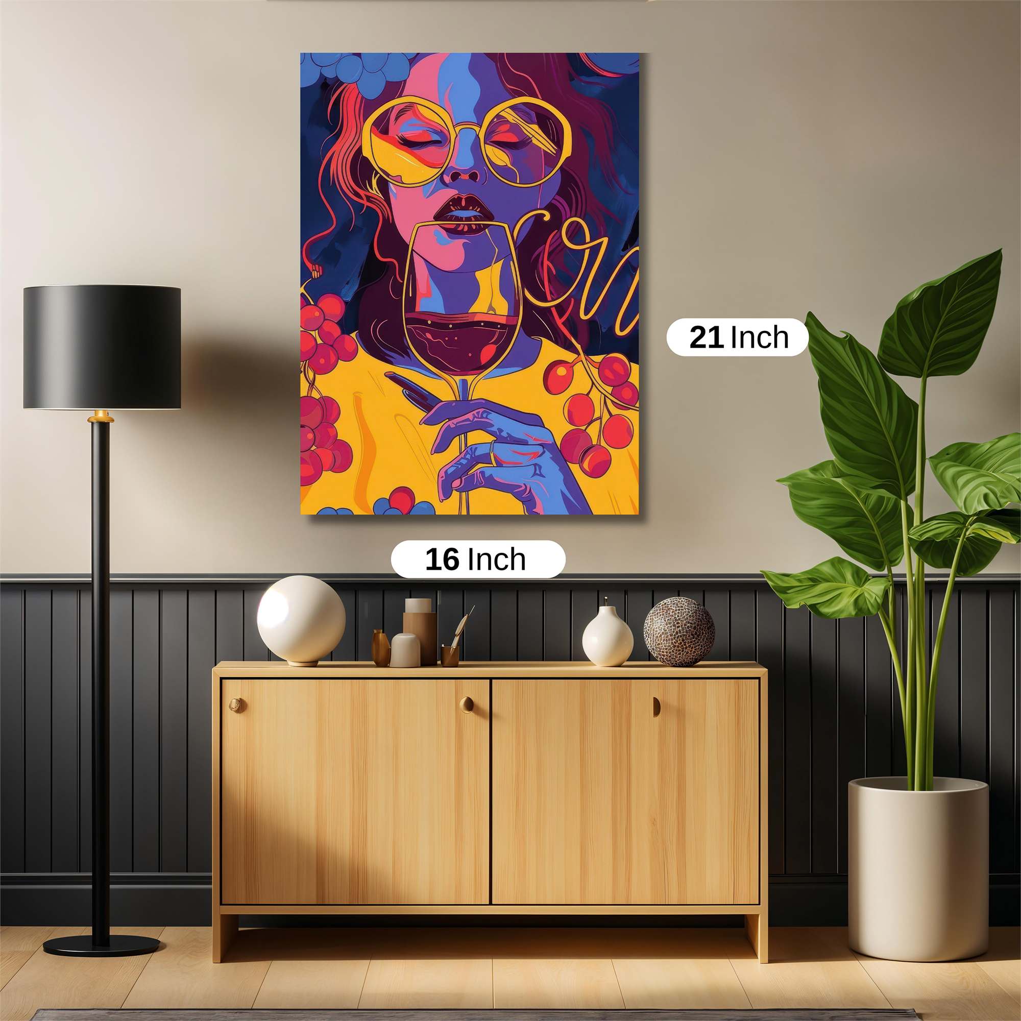 Wine Bliss Safe Wall Magnetic / M