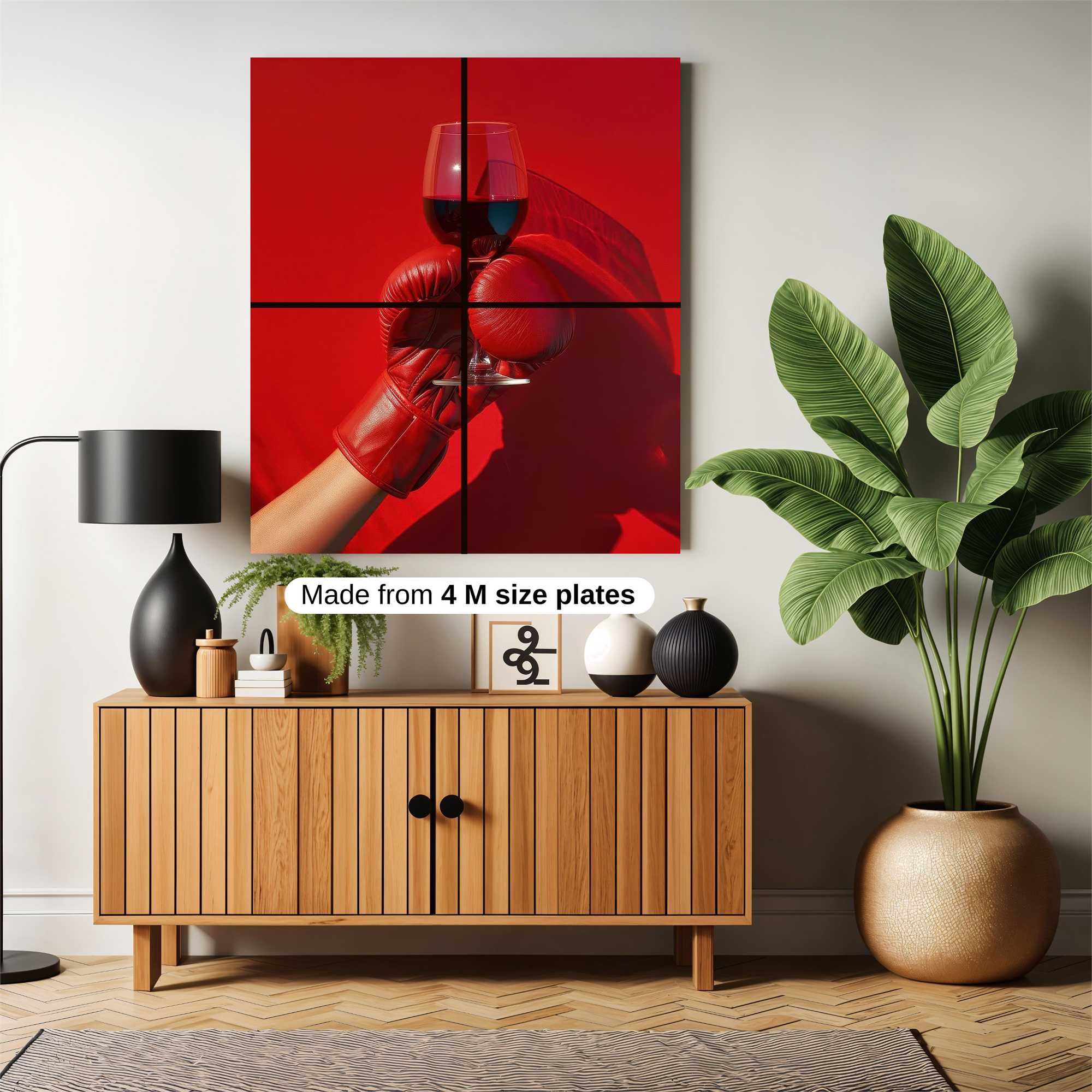 Boxer's Toast Safe Wall Magnetic / M