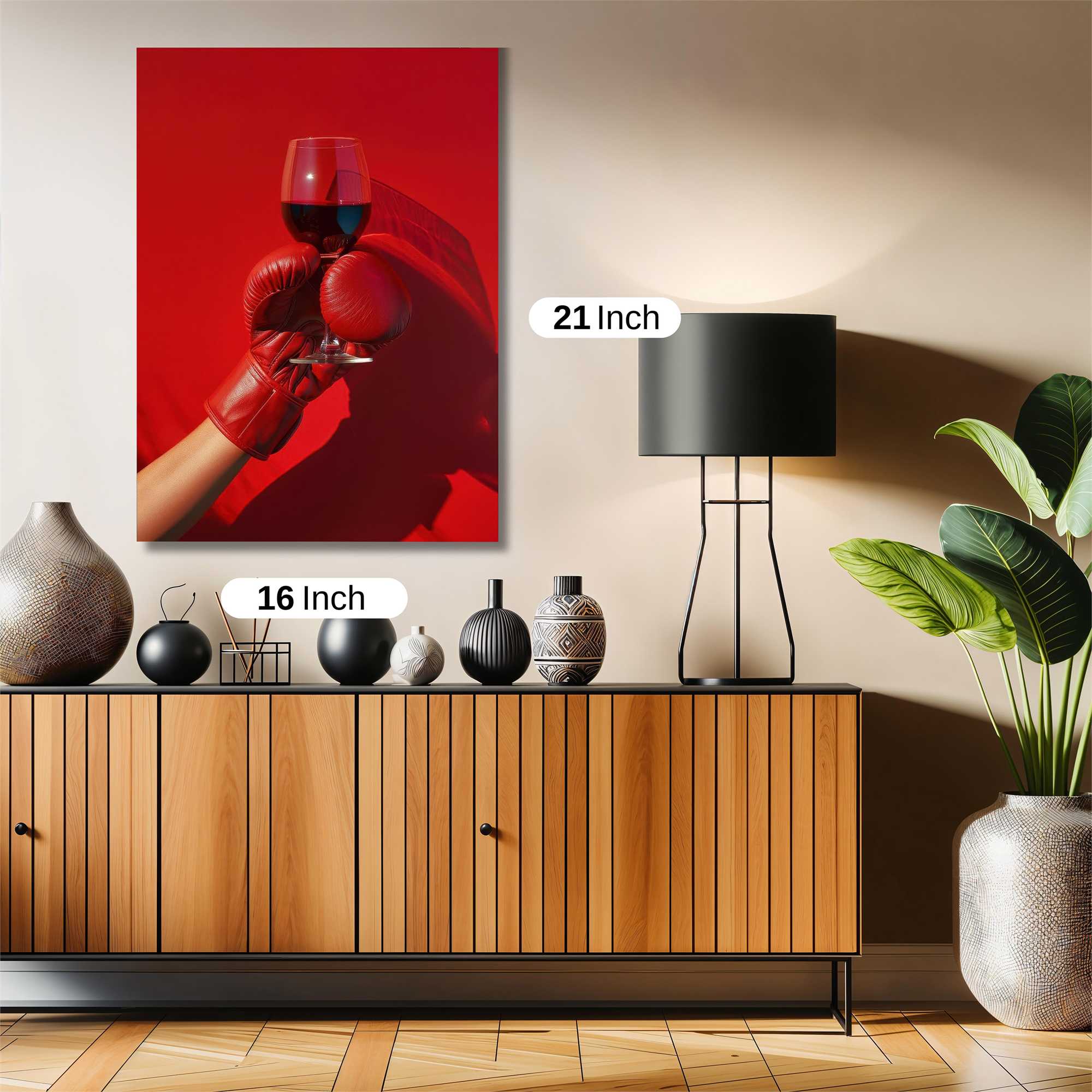 Boxer's Toast Safe Wall Magnetic / M