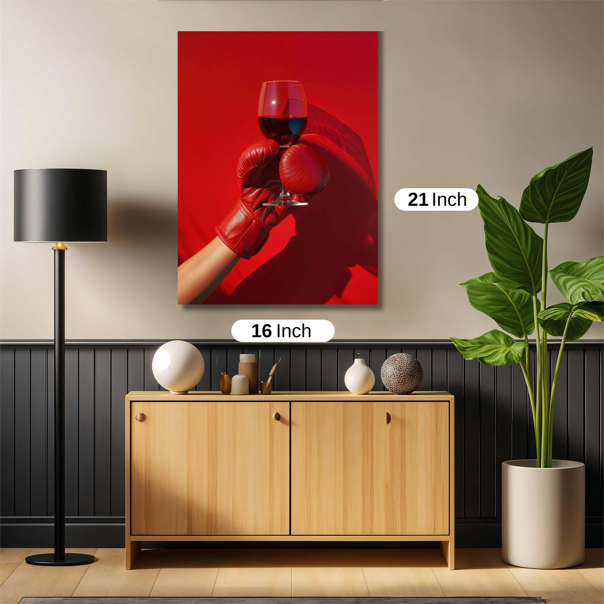 Boxer's Toast Safe Wall Magnetic / M