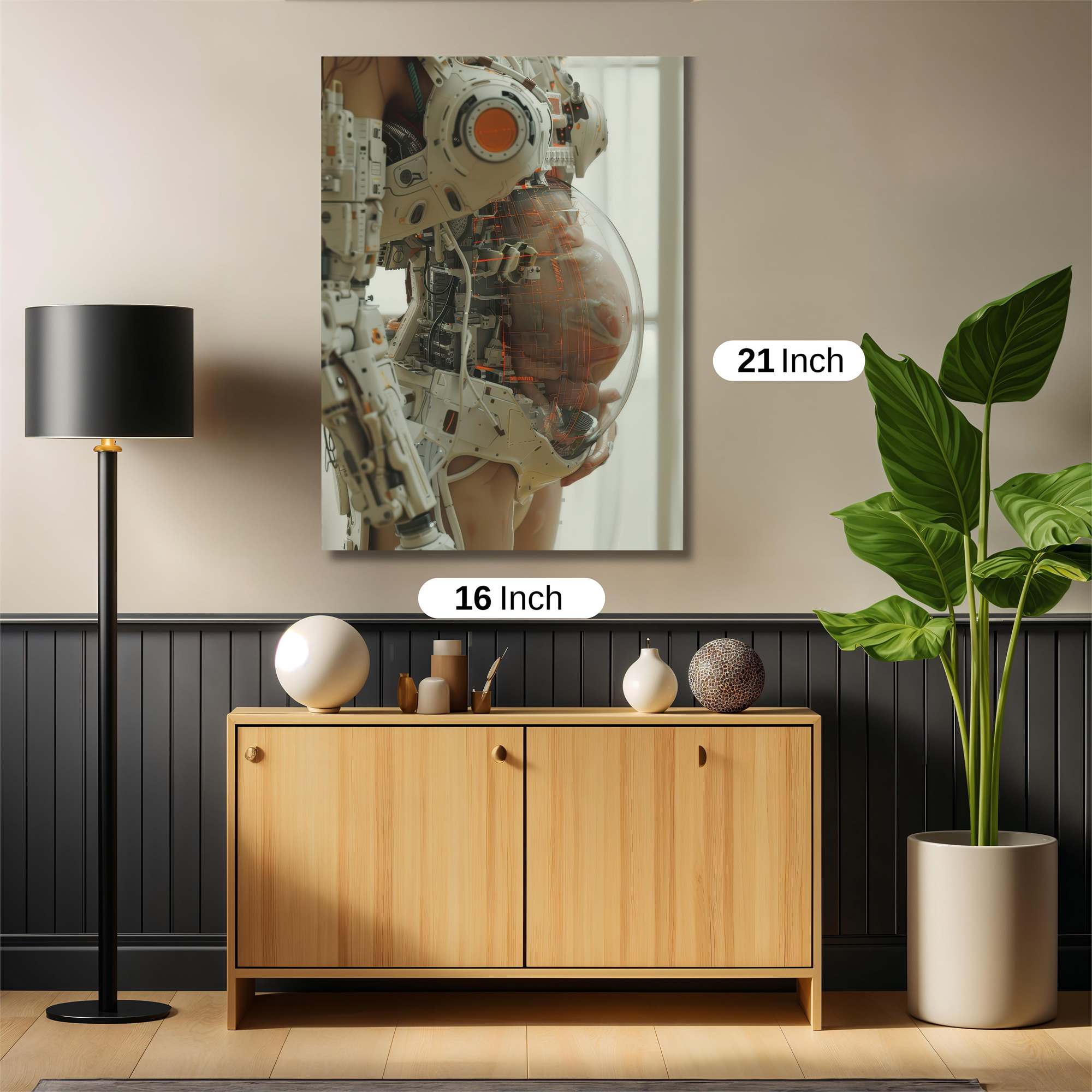 Robo-Mother Safe Wall Magnetic / M
