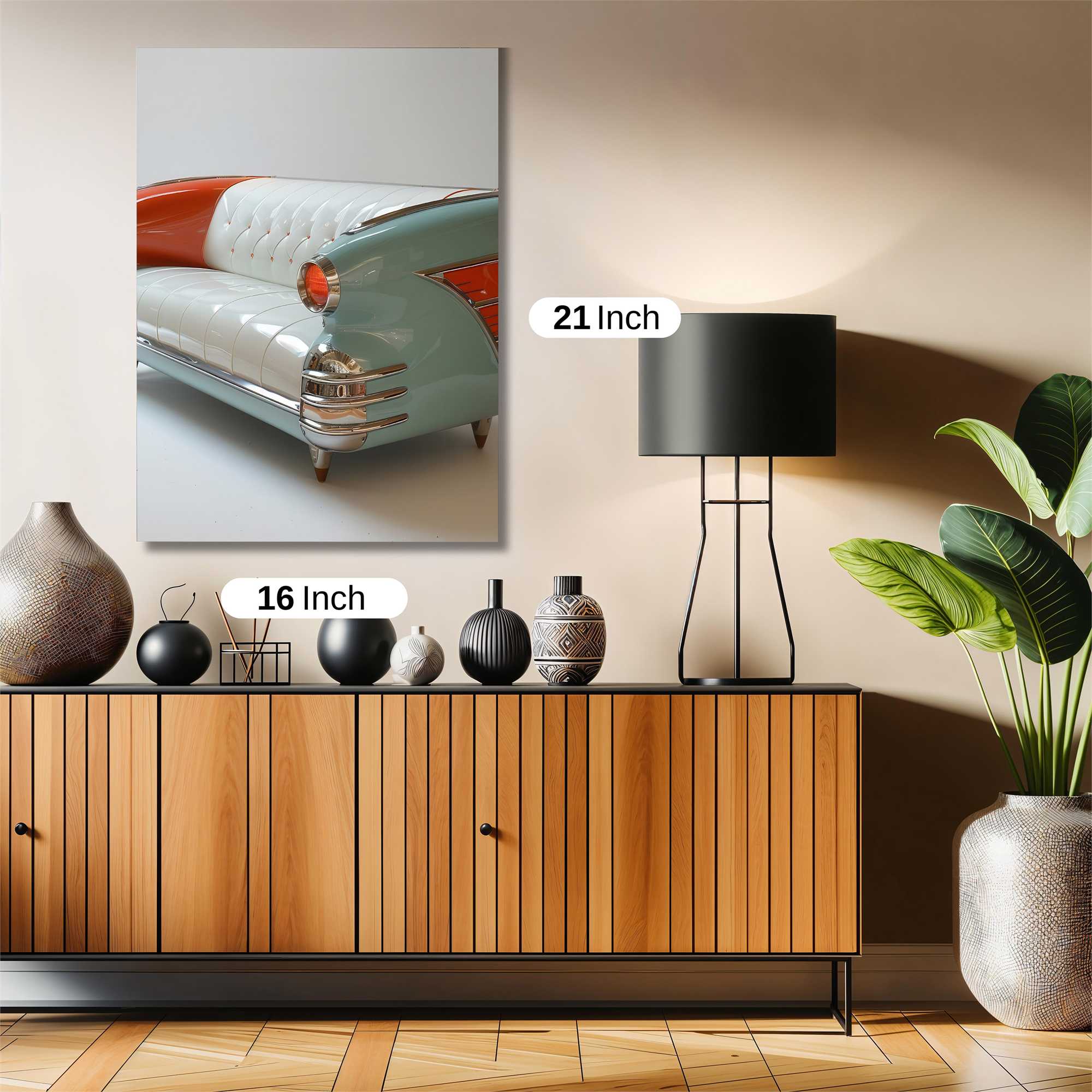 Retro Reverie Safe Wall Magnetic / M