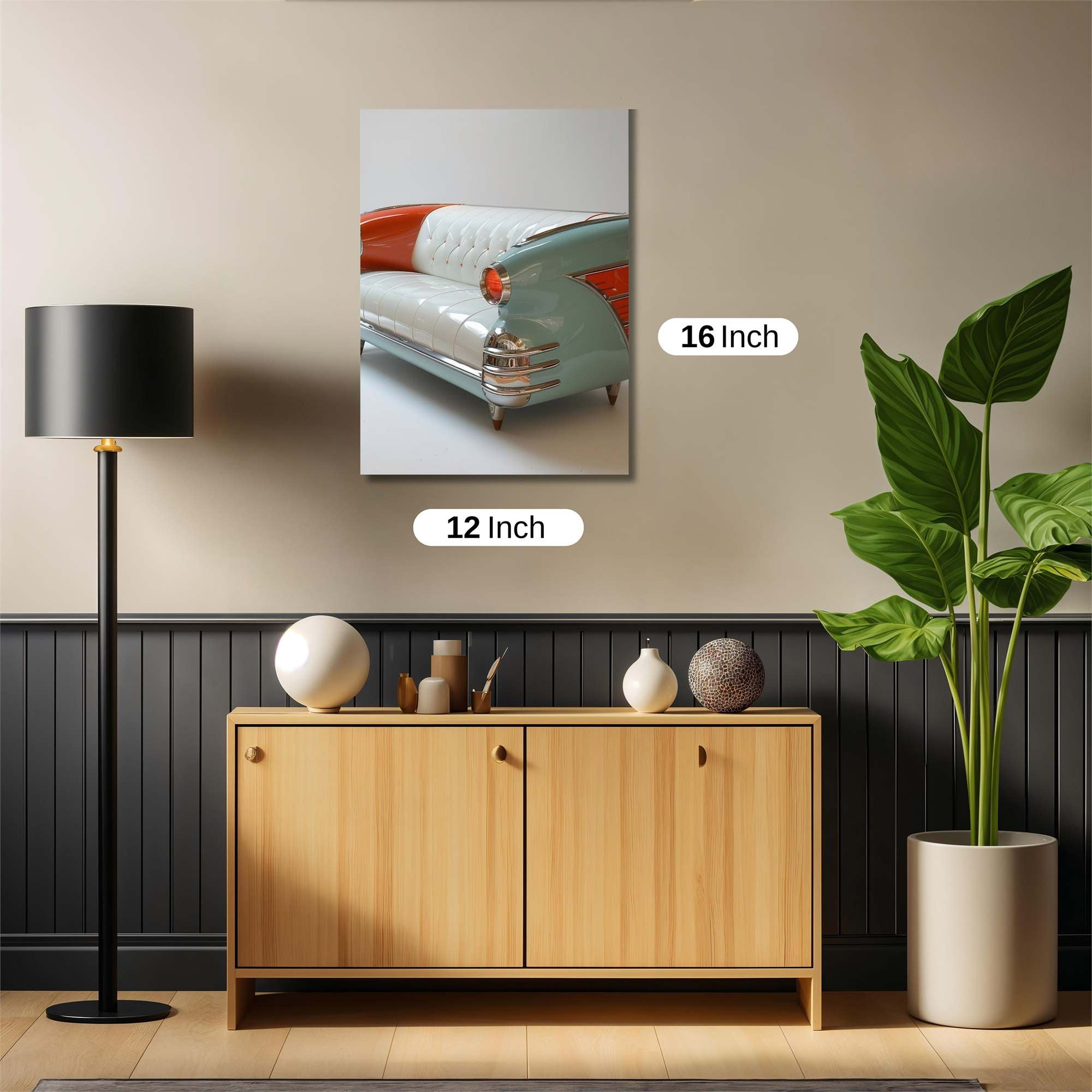 Retro Reverie Safe Wall Magnetic / M