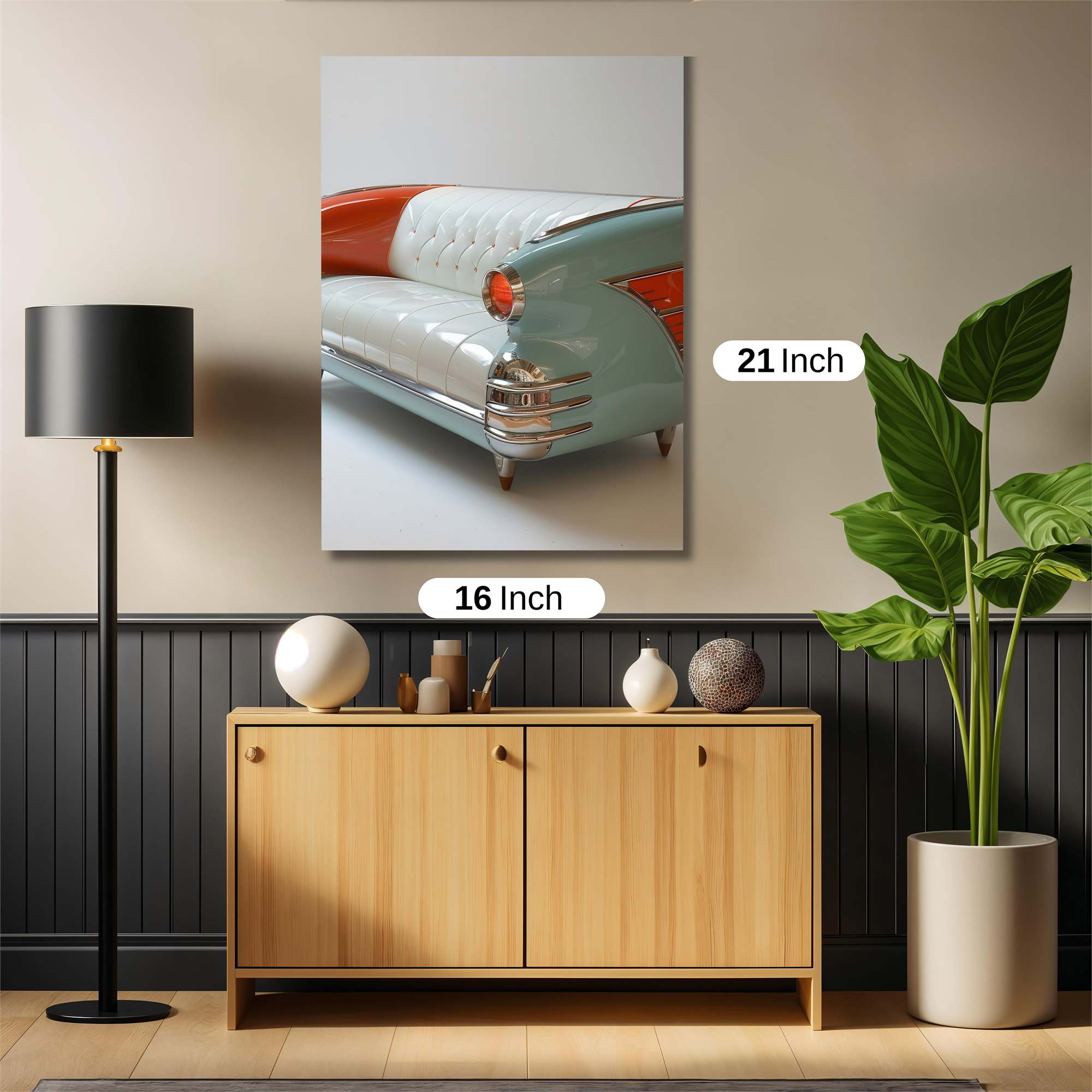 Retro Reverie Safe Wall Magnetic / M