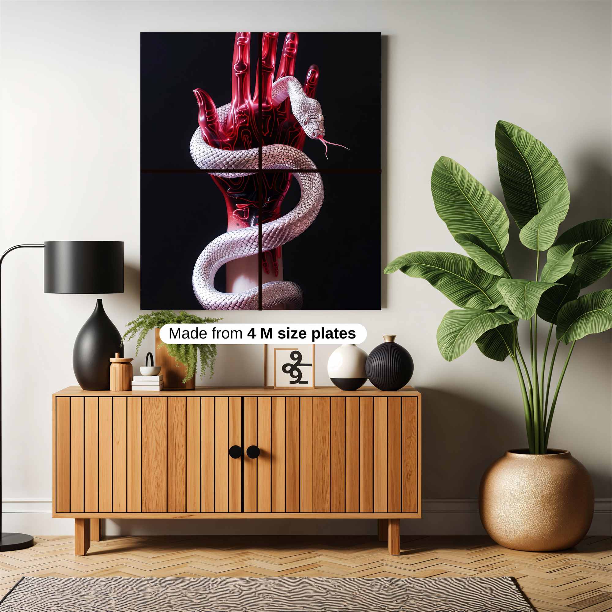 Serpent Serenity Safe Wall Magnetic / M