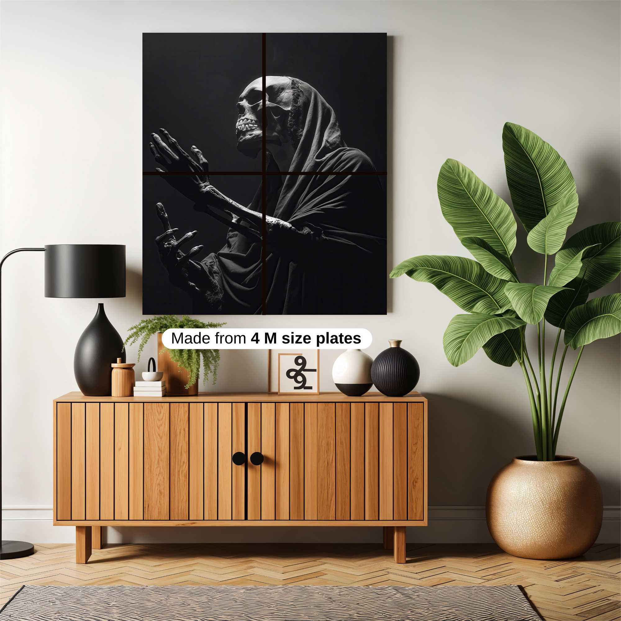 Grim Prayer Safe Wall Magnetic / M