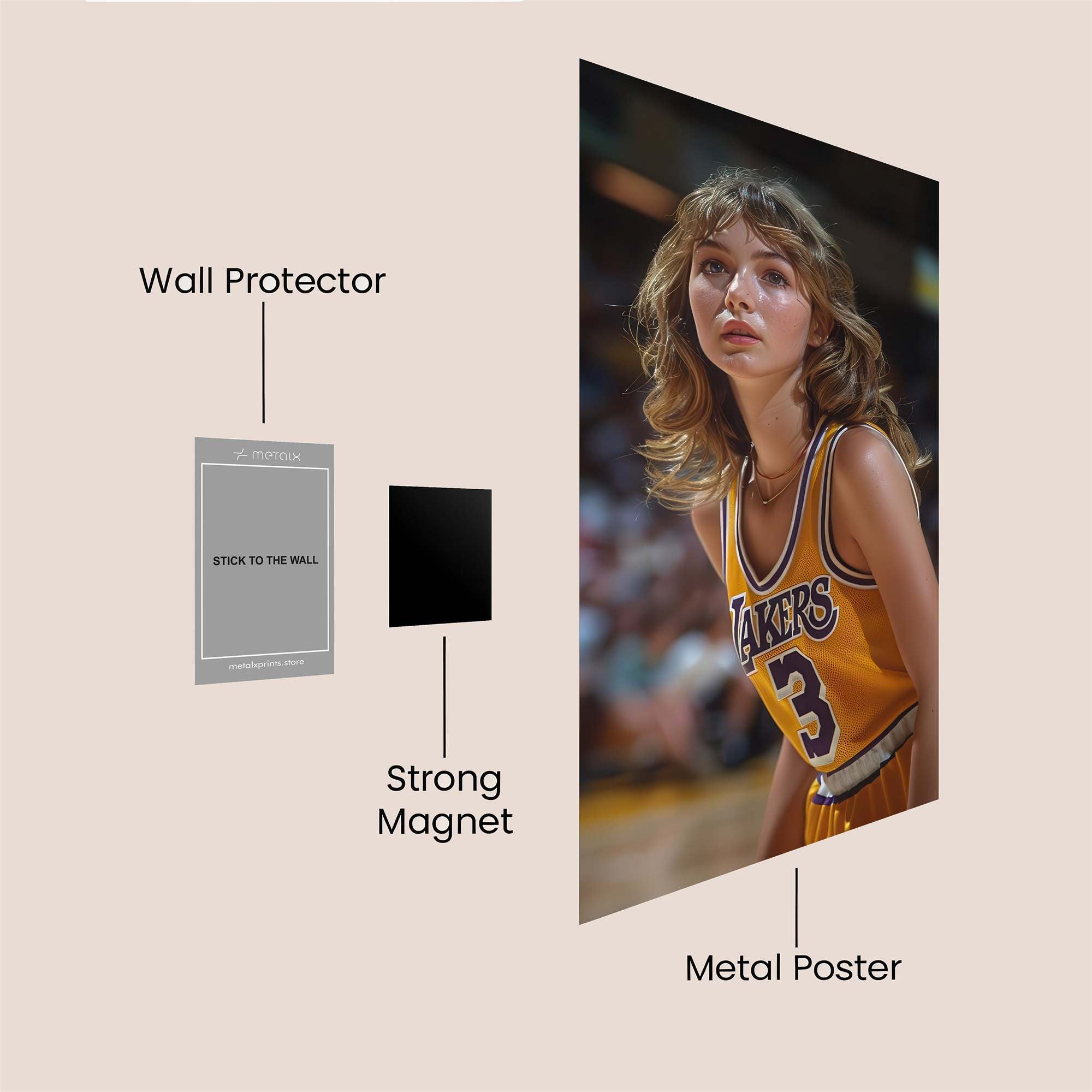 Magic Moment Safe Wall Magnetic / M