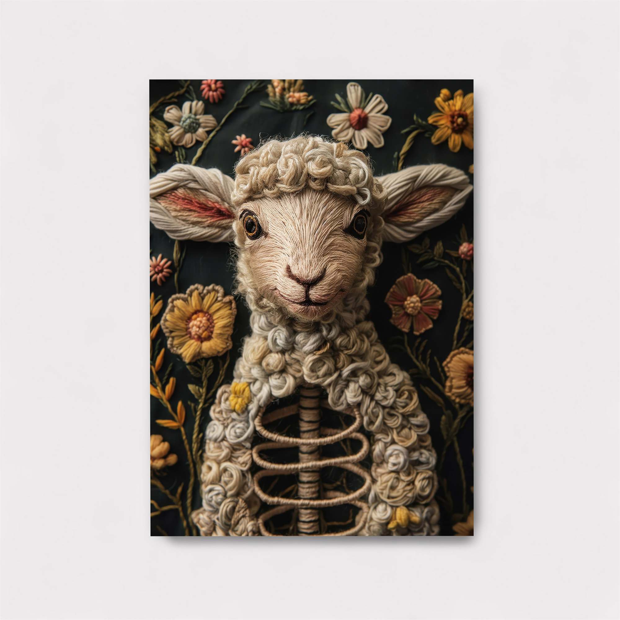 Sheep Serene Safe Wall Magnetic / M