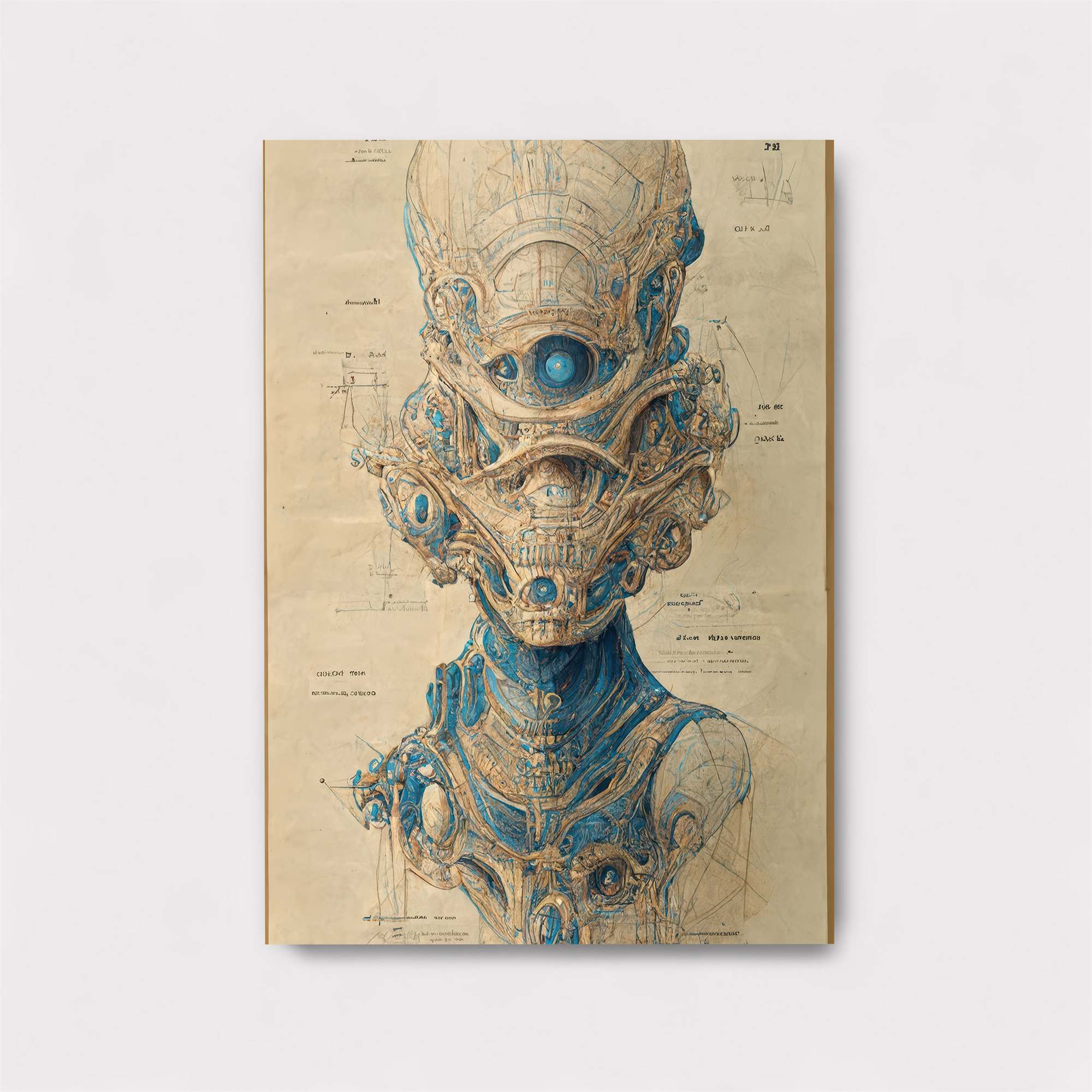Alien Enigma Safe Wall Magnetic / M