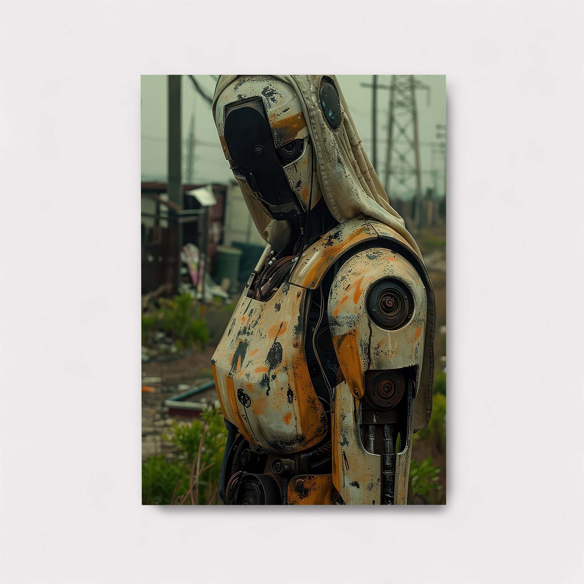 Robot Melancholy Safe Wall Magnetic / M