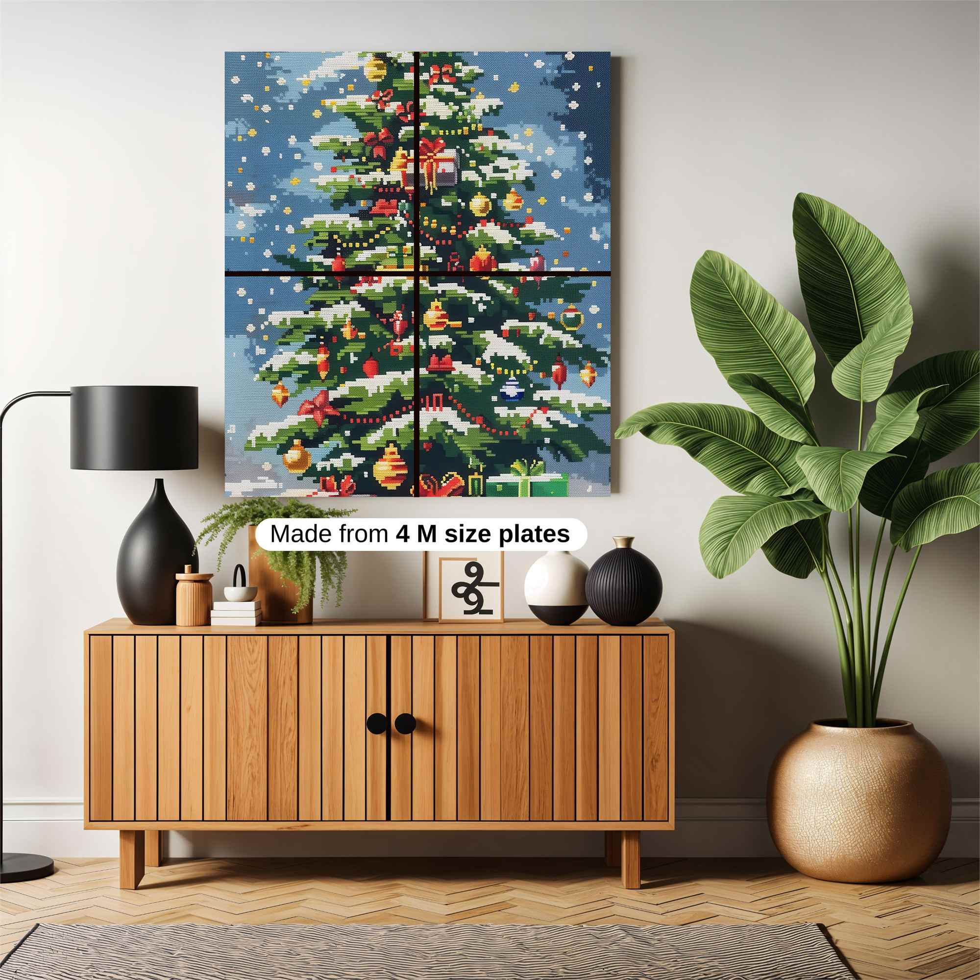 Snowy Delight Safe Wall Magnetic / M