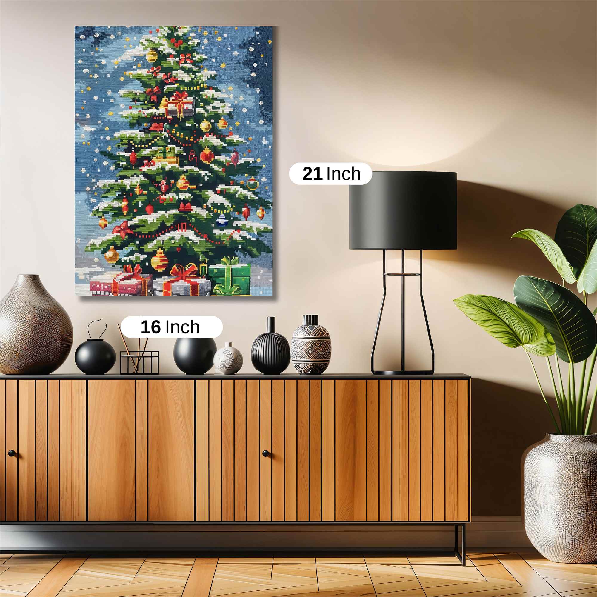 Snowy Delight Safe Wall Magnetic / M