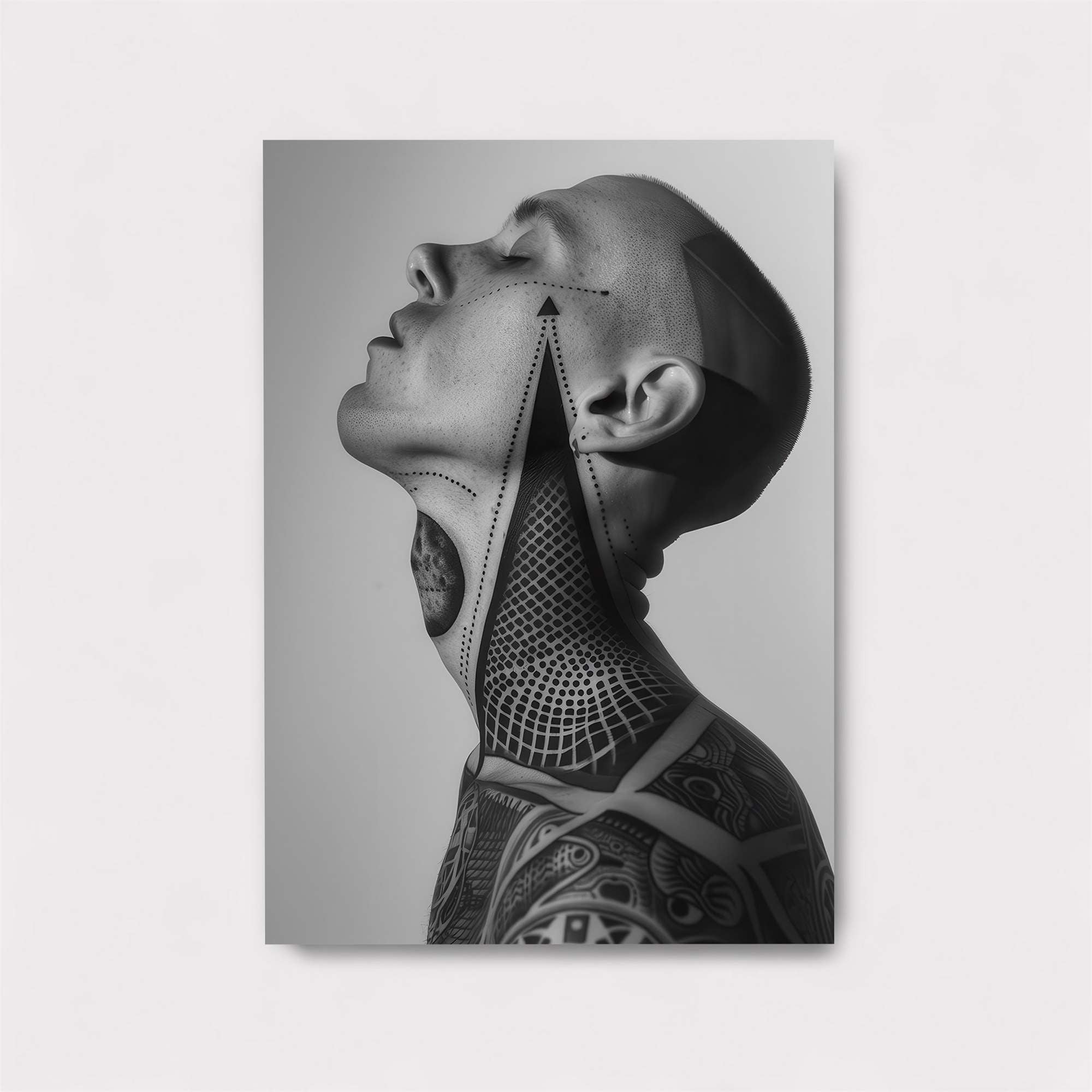 Geometric Serenity Safe Wall Magnetic / M