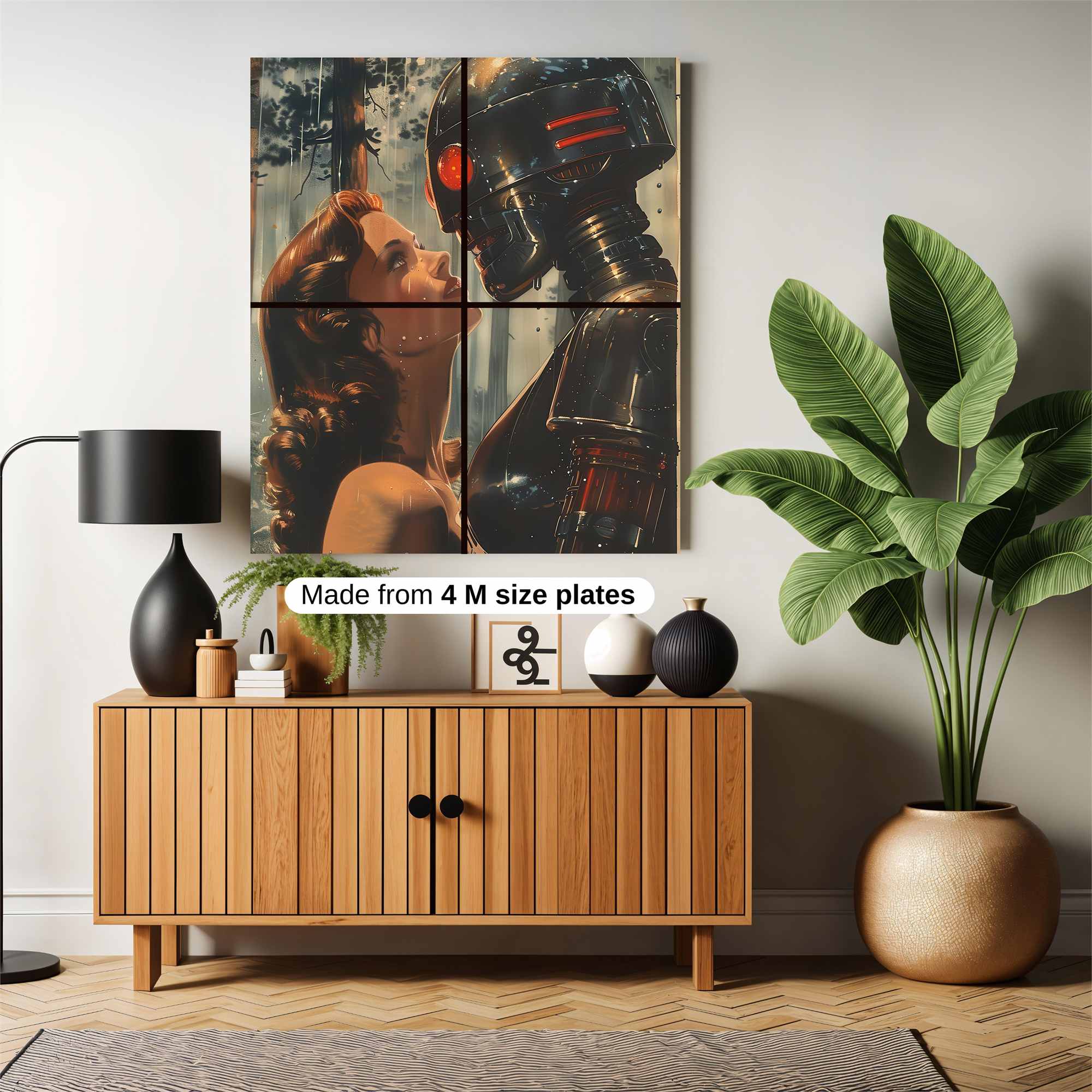 Robot Romance Safe Wall Magnetic / M
