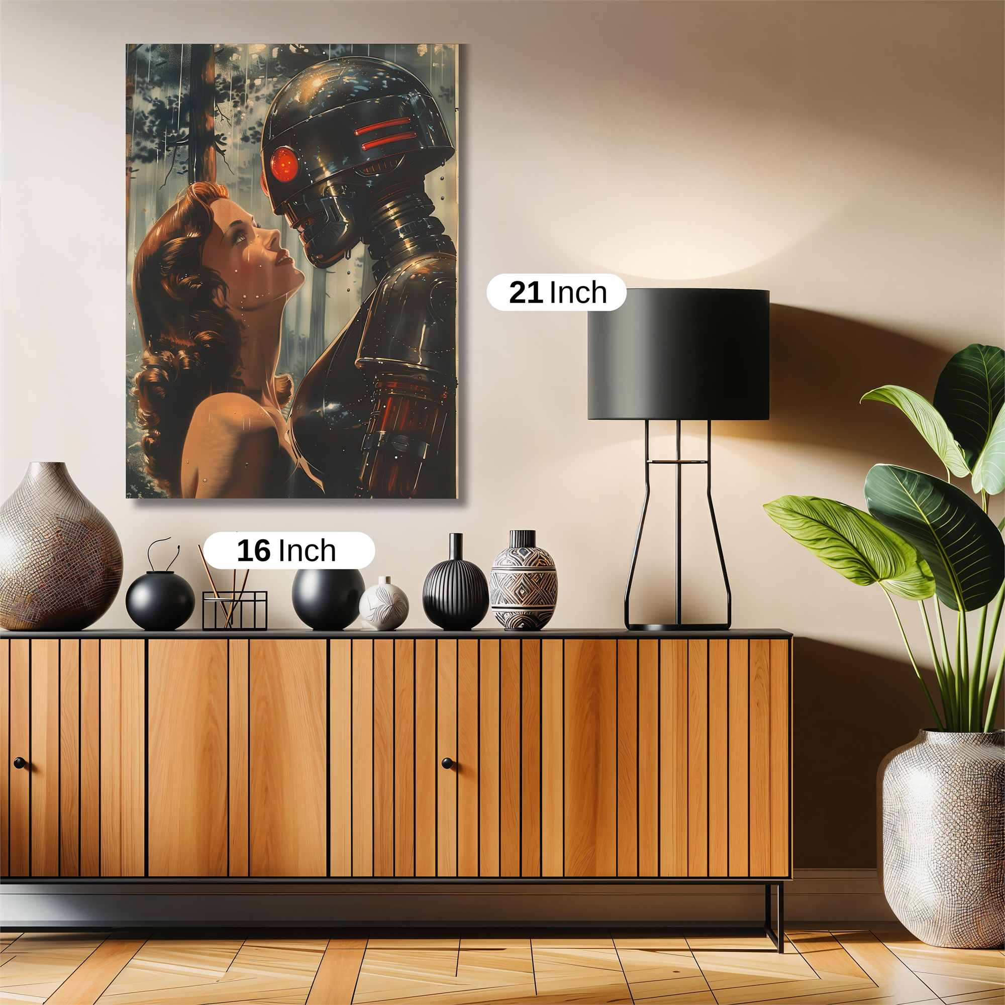 Robot Romance Safe Wall Magnetic / M