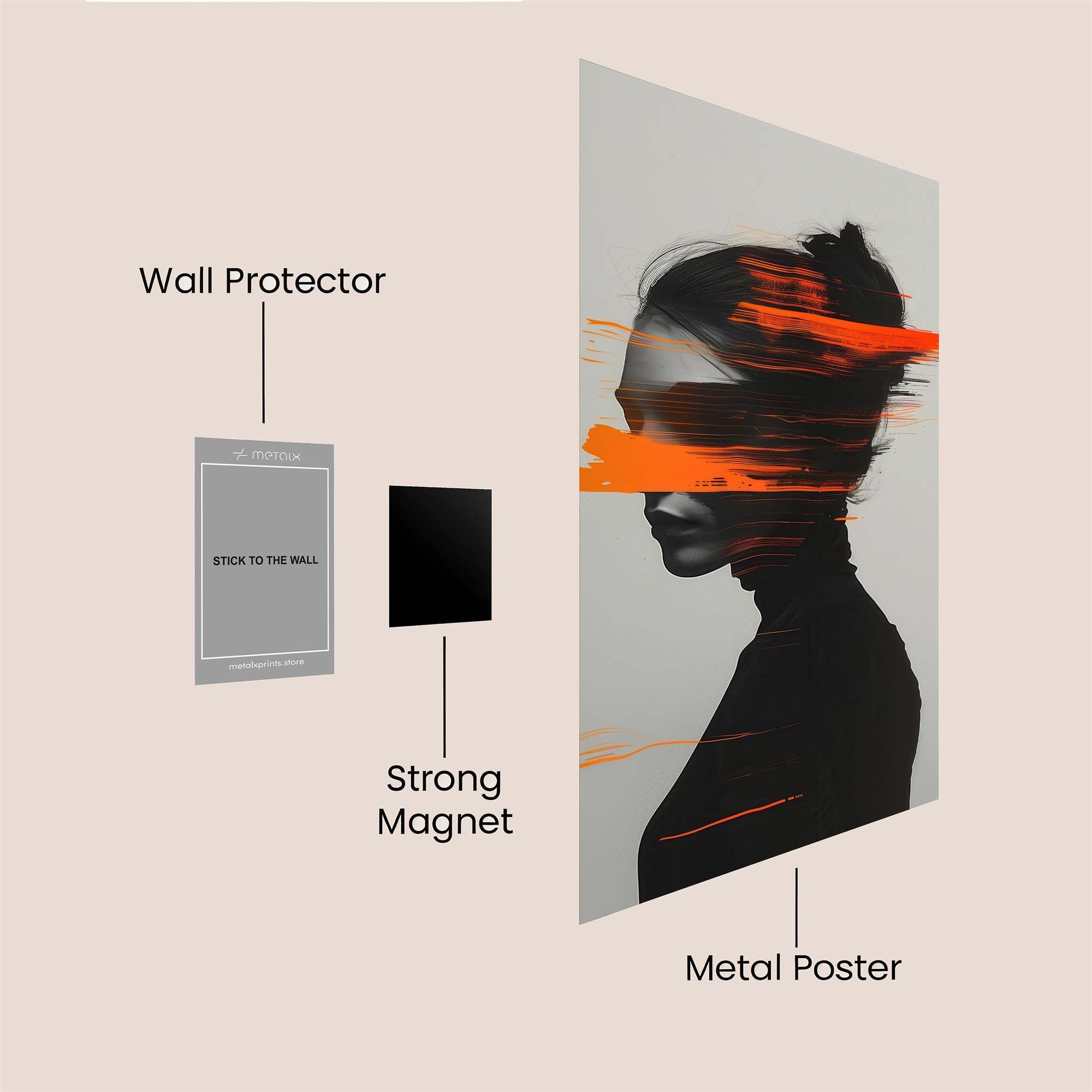 Mystery Unleashed Safe Wall Magnetic / M