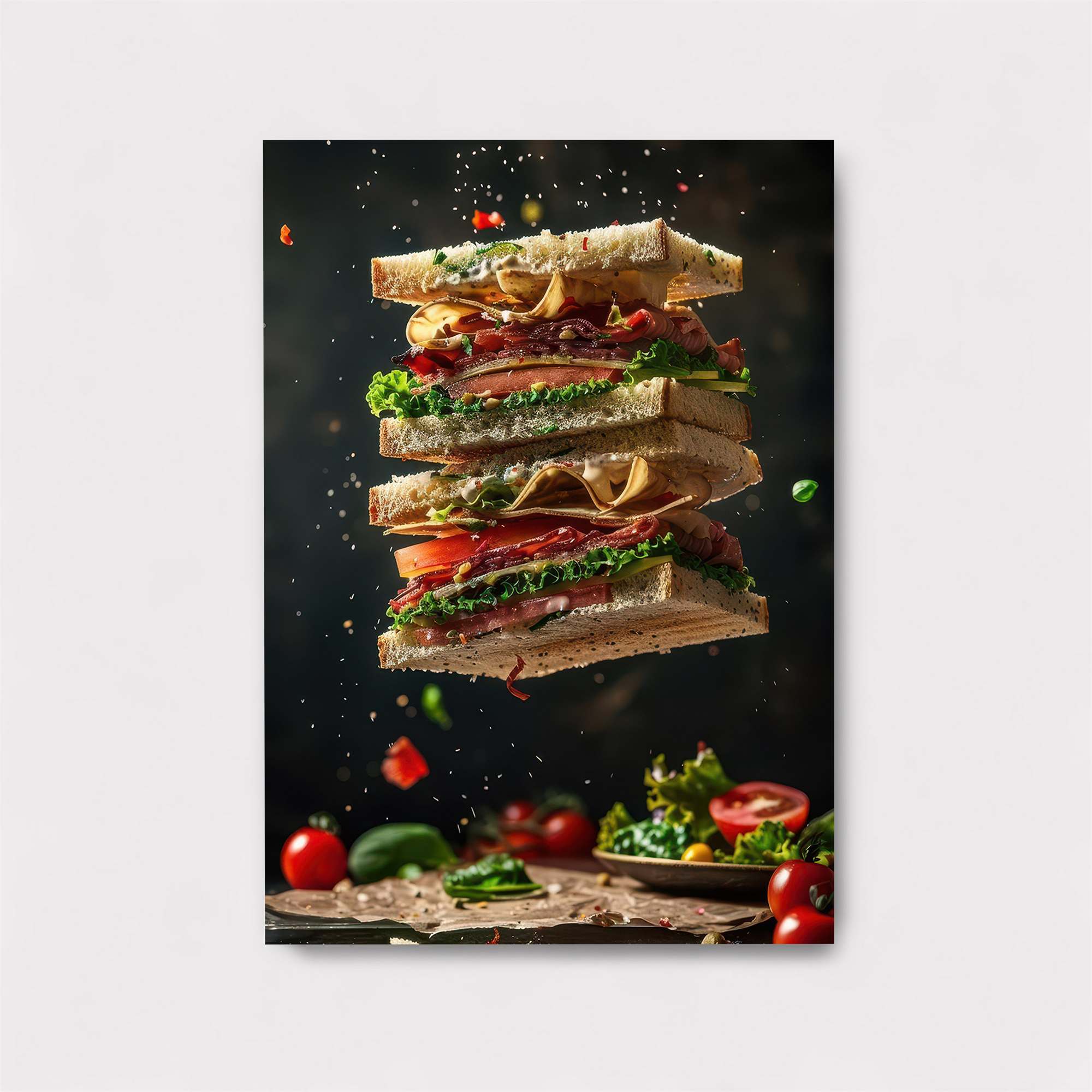 Sandwich Extravaganza Safe Wall Magnetic / M