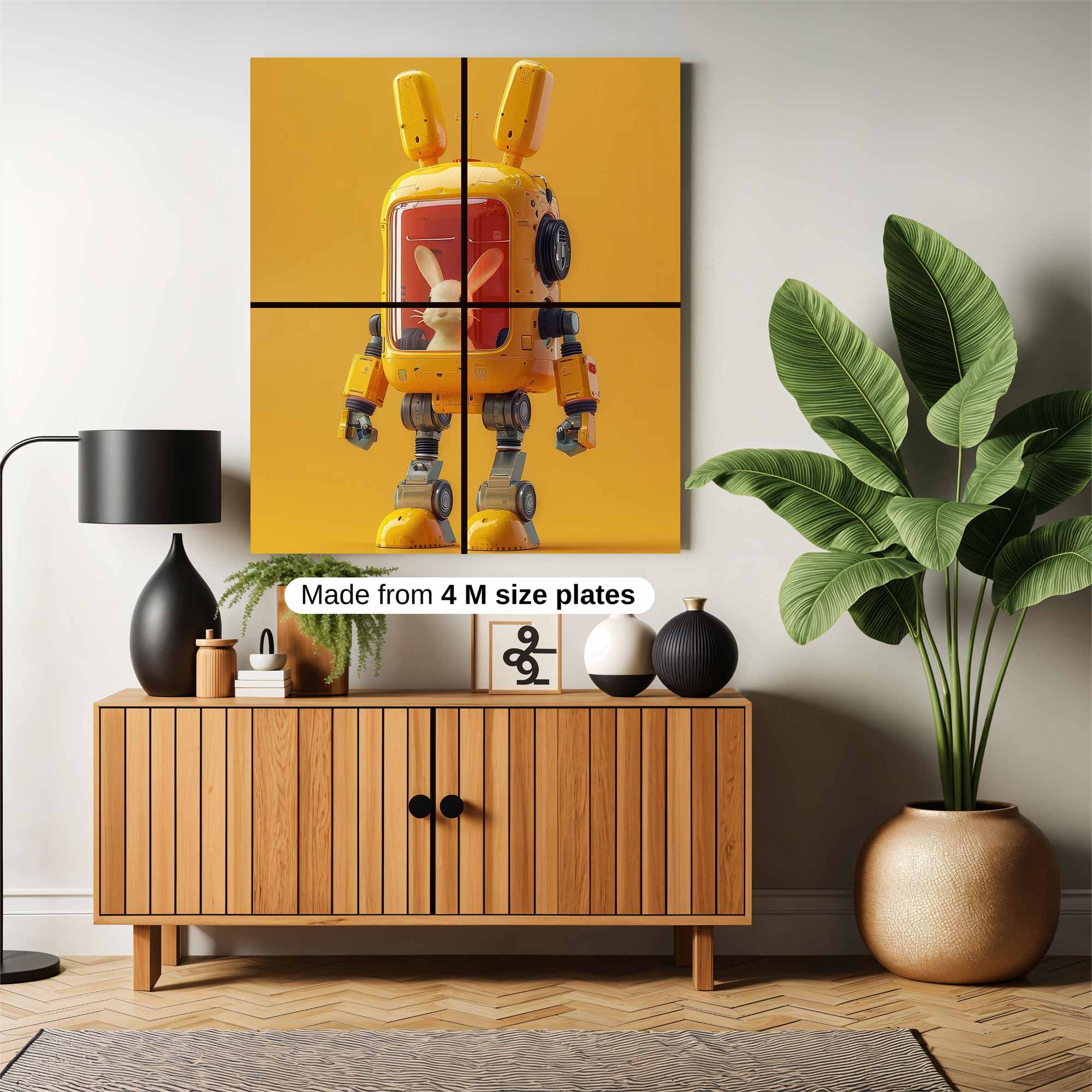 BunnyBot Bliss Safe Wall Magnetic / M